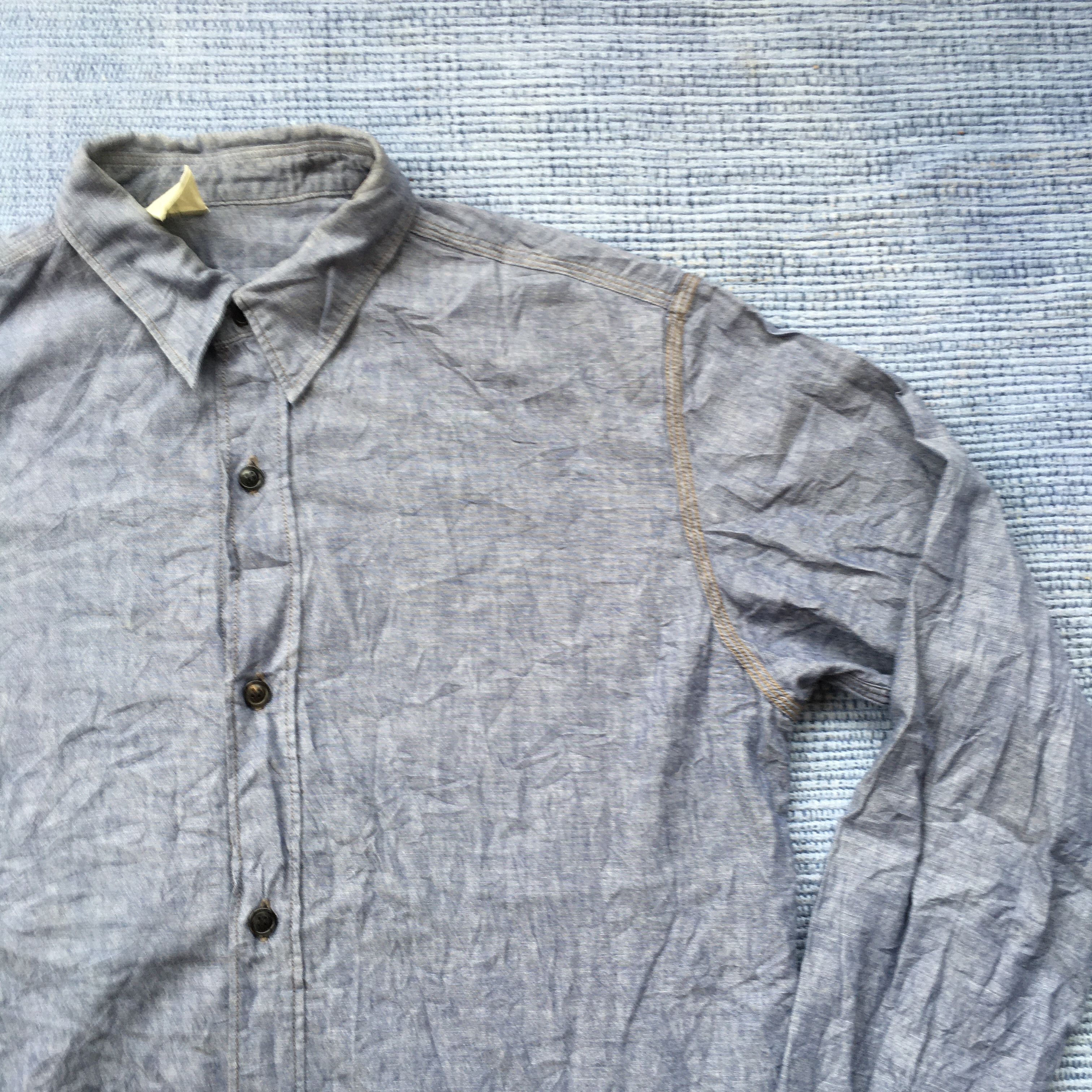 Japanese Brand n.hollywood chambray shirt Size US M / EU 48-50 / 2 - 3 Thumbnail