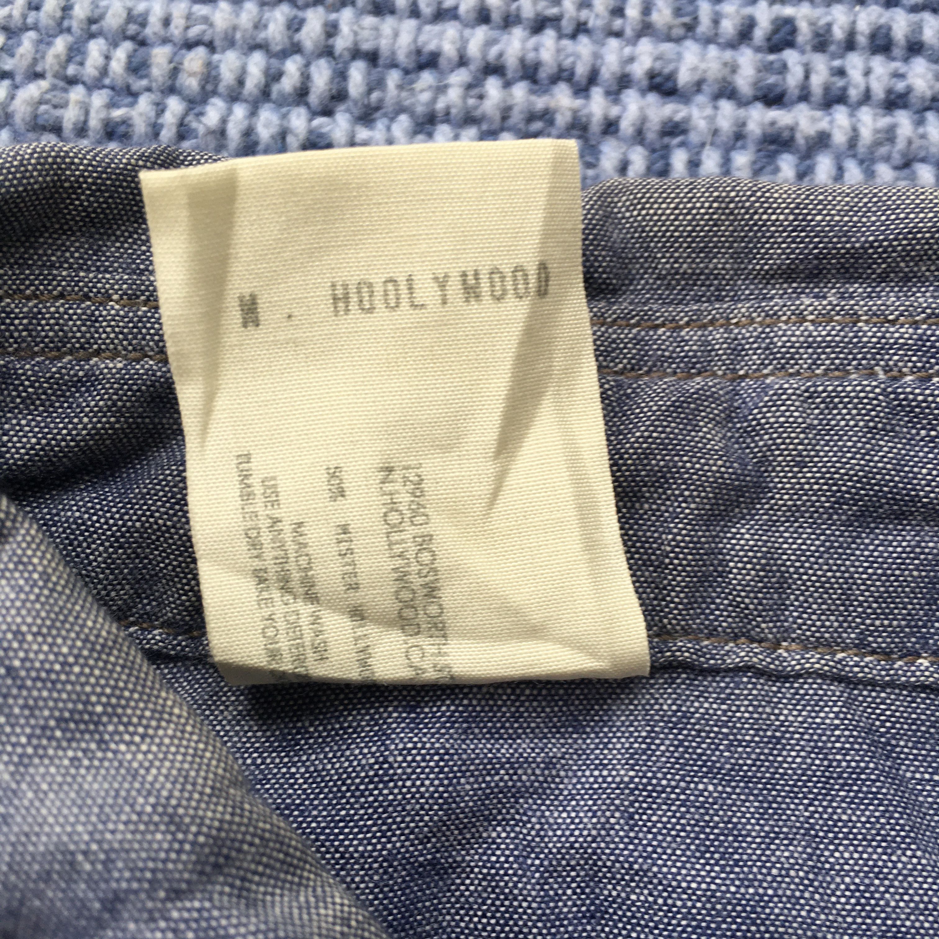 Japanese Brand n.hollywood chambray shirt Size US M / EU 48-50 / 2 - 4 Thumbnail