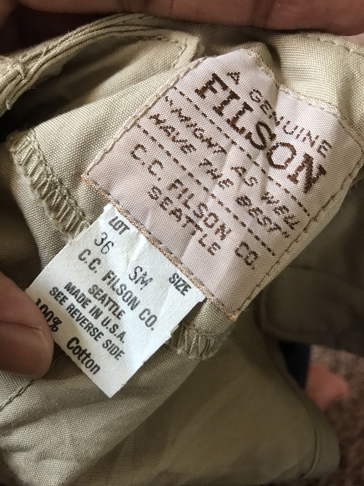 Filson Filson vest Size US S / EU 44-46 / 1 - 8 Thumbnail