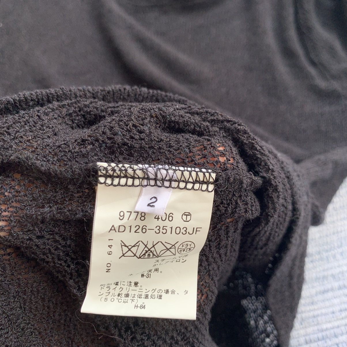 Boycott Black mesh tee Size US XS / EU 42 / 0 - 3 Thumbnail