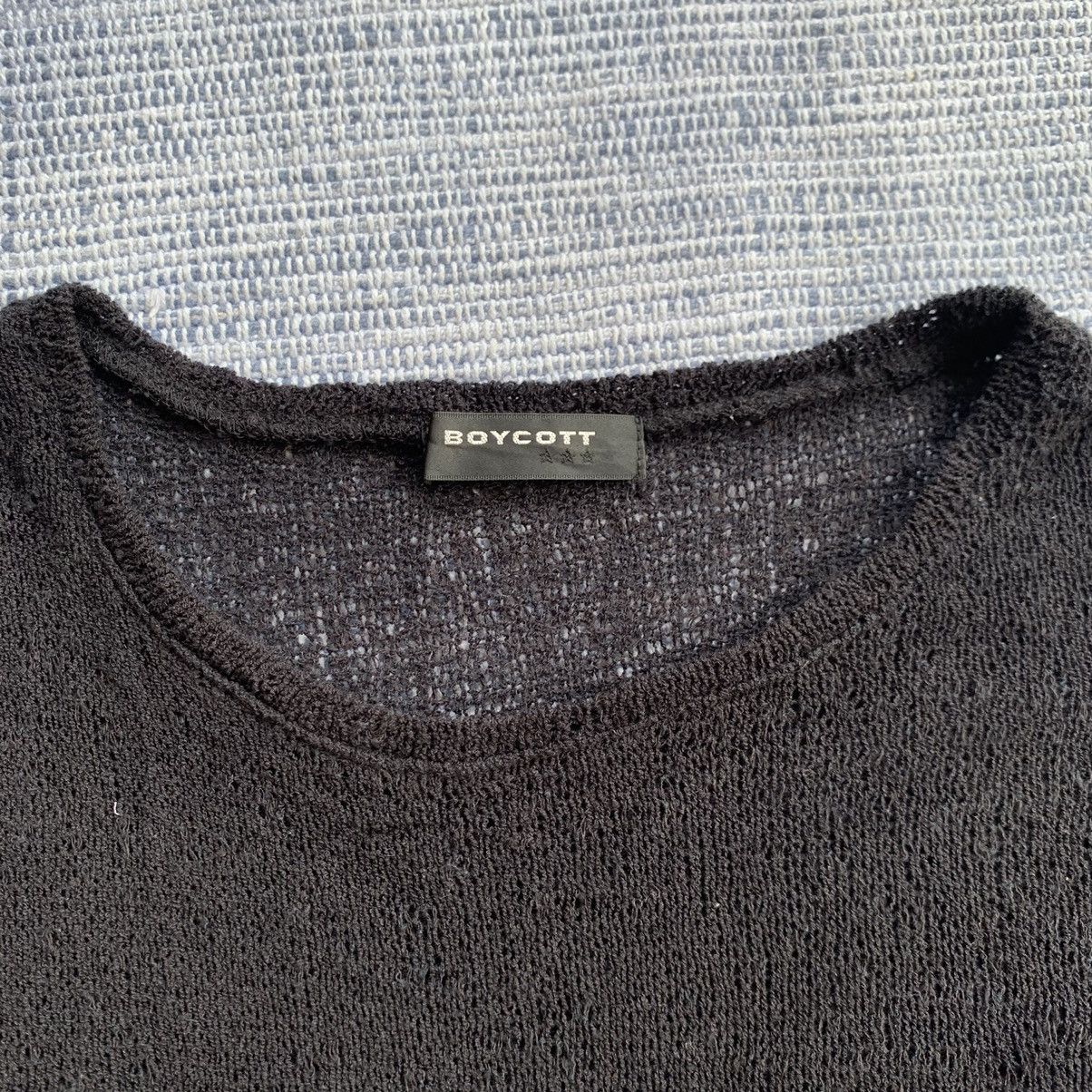 Boycott Black mesh tee Size US XS / EU 42 / 0 - 2 Thumbnail