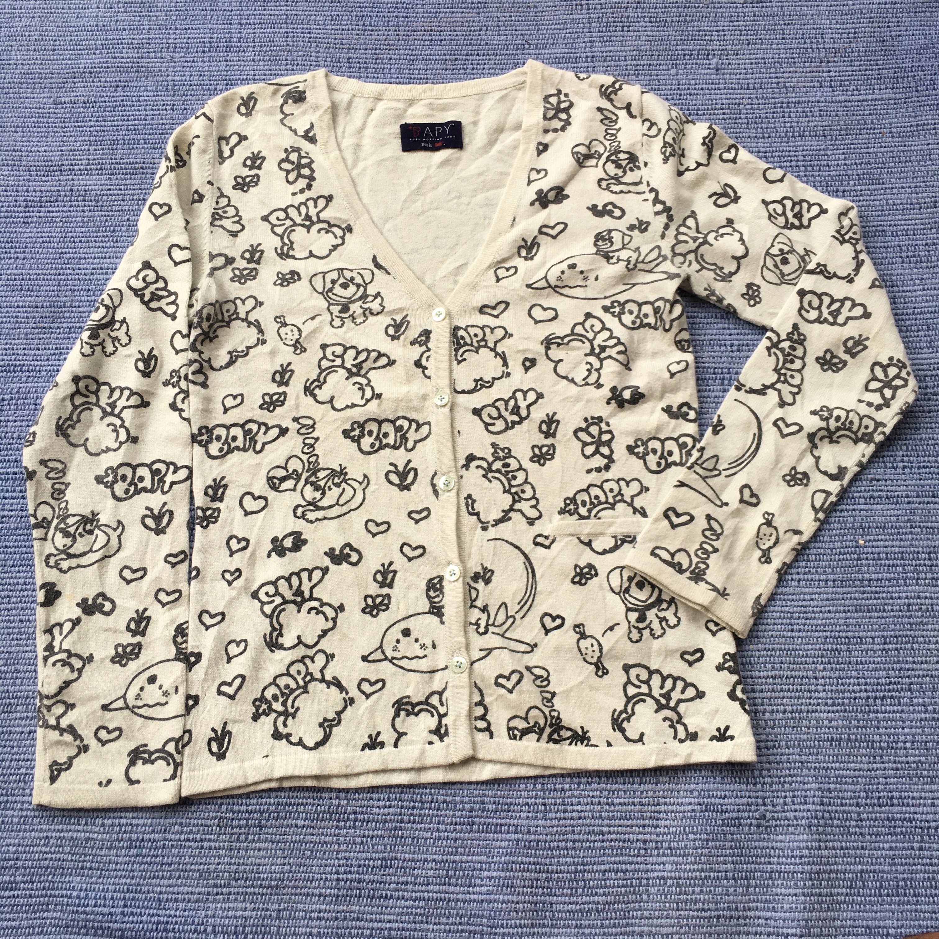 Bape Bapy by A Bathing Ape Cardigan Size S / US 4 / IT 40 - 1 Thumbnail