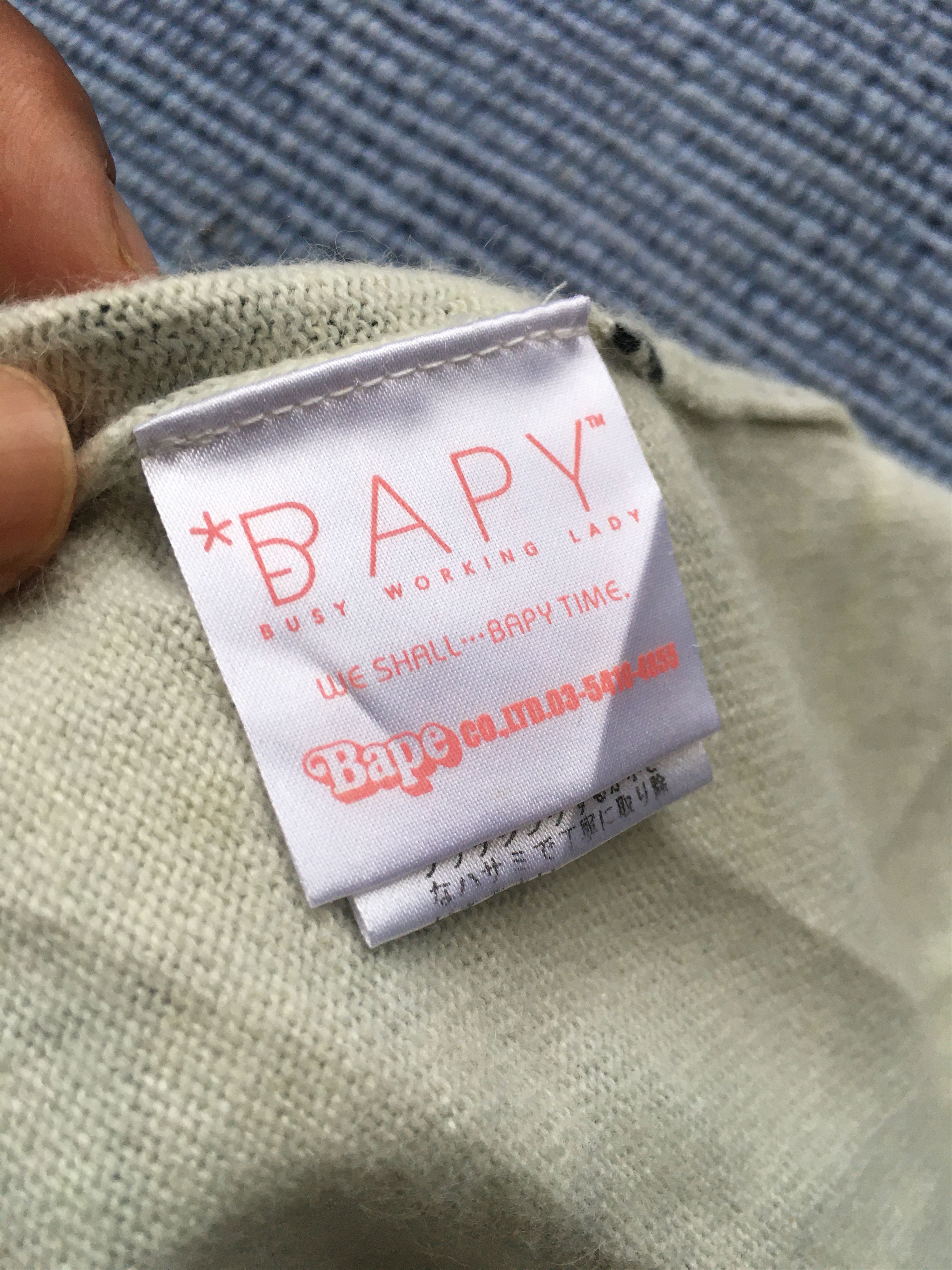 Bape Bapy by A Bathing Ape Cardigan Size S / US 4 / IT 40 - 7 Thumbnail