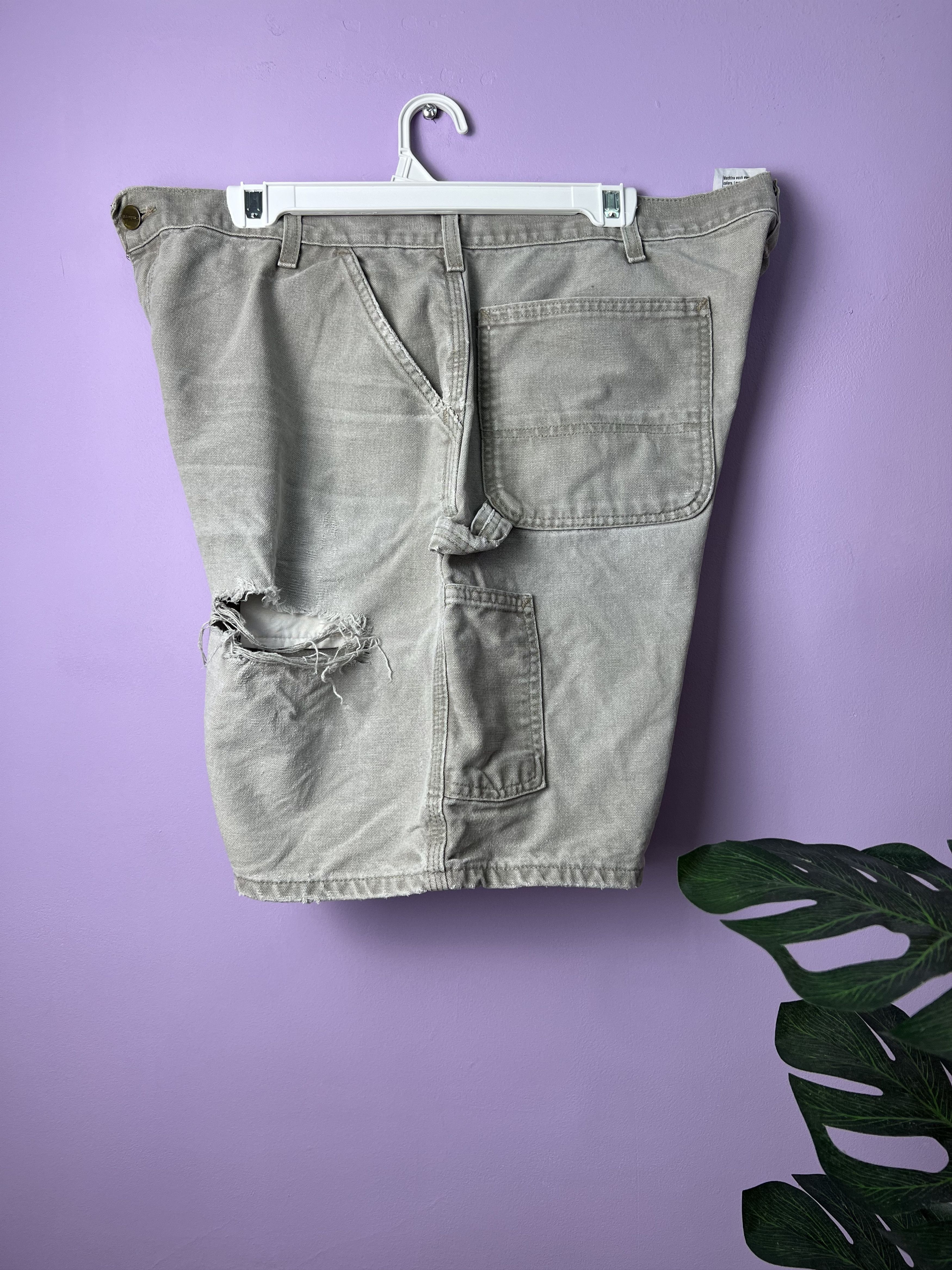 Carhartt 🔥Rare Distressed Vintage Carhartt Short Pants Size US 39 - 15 Thumbnail