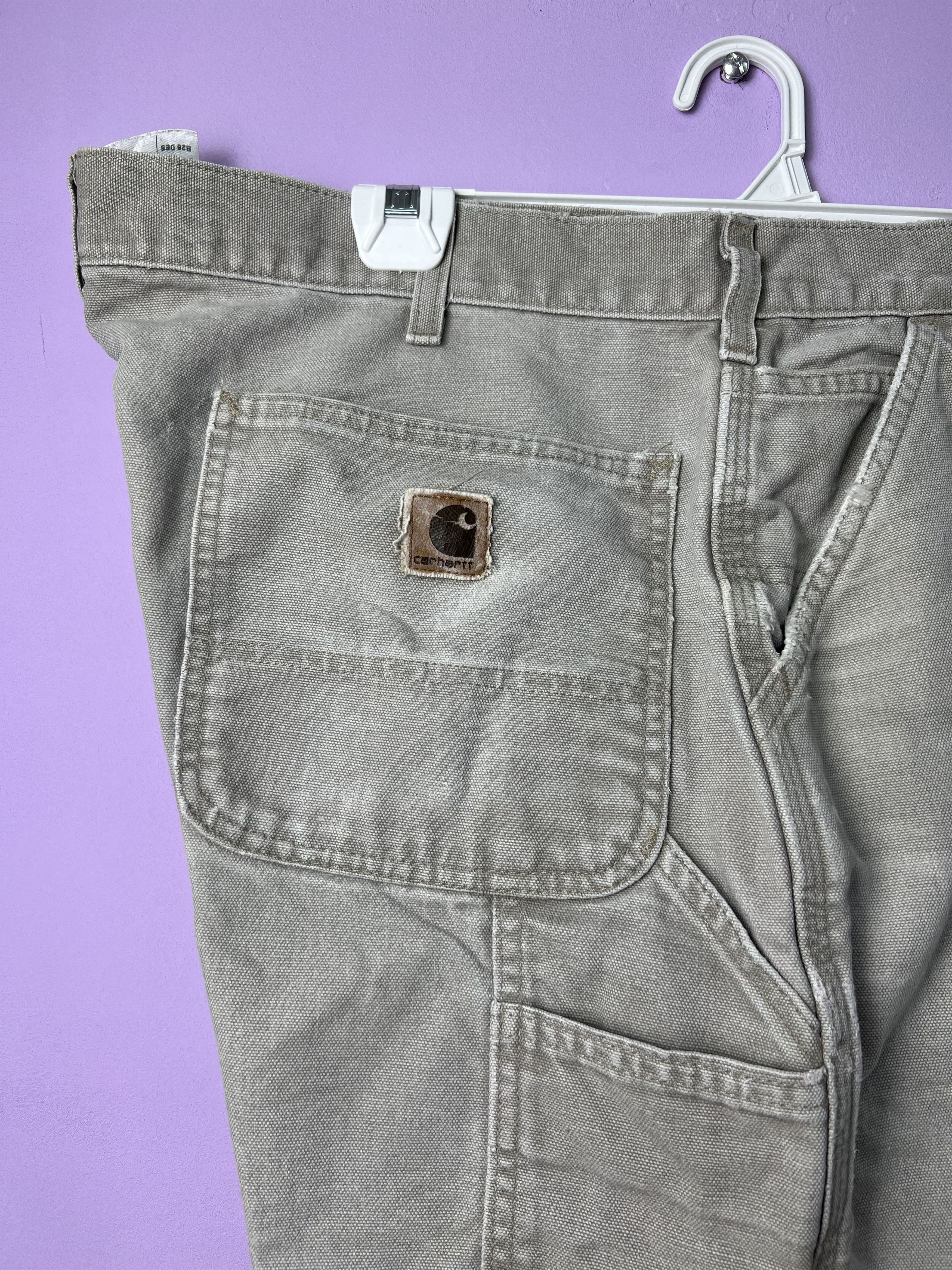 Carhartt 🔥Rare Distressed Vintage Carhartt Short Pants Size US 39 - 12 Thumbnail