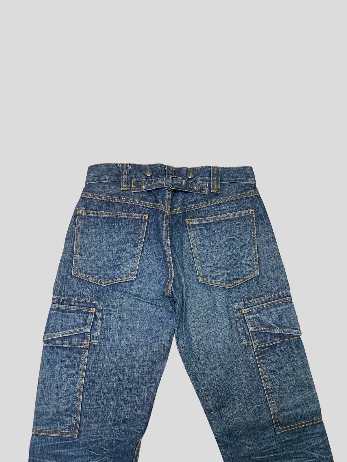 Polo Ralph Lauren CARGO RALPH LAUREN MULTIPOCKET LOW WAIST DISTRESSED DENIM Size US 28 / EU 44 - 13 Thumbnail