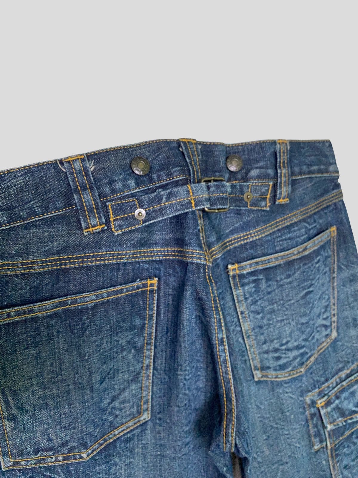 Polo Ralph Lauren CARGO RALPH LAUREN MULTIPOCKET LOW WAIST DISTRESSED DENIM Size US 28 / EU 44 - 16 Thumbnail