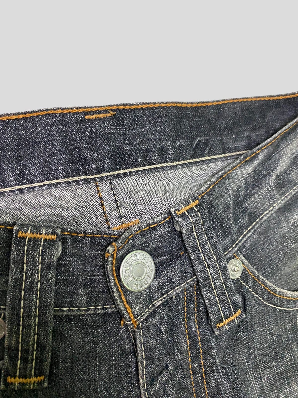 Levi's × Levi's Vintage Clothing × Vintage Flare jeans Levi's Lot 708 Faded Black Boot cut Size US 27 - 7 Thumbnail