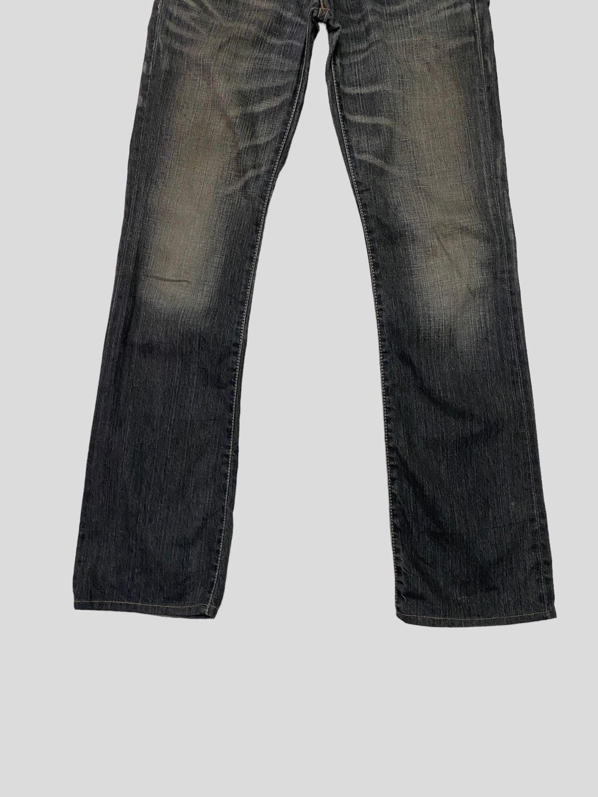 Levi's × Levi's Vintage Clothing × Vintage Flare jeans Levi's Lot 708 Faded Black Boot cut Size US 27 - 5 Thumbnail