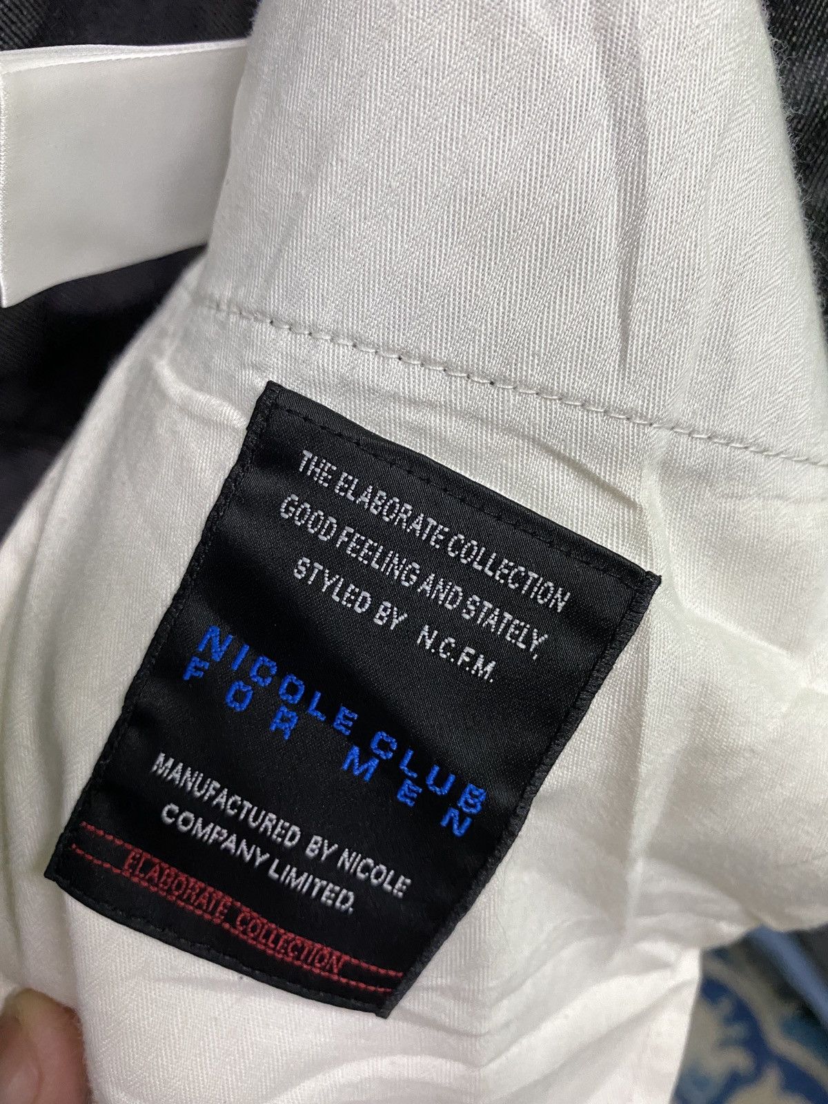 Designer × Japanese Brand × Matsuda NICOLE CLUB FOR MEN Wax Cropped Pant Size US 32 / EU 48 - 17 Thumbnail