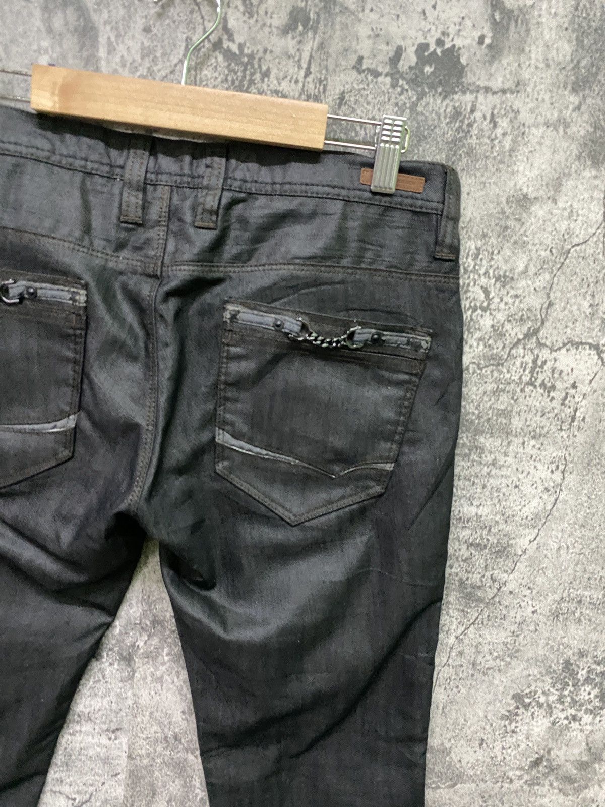 Designer × Japanese Brand × Matsuda NICOLE CLUB FOR MEN Wax Cropped Pant Size US 32 / EU 48 - 12 Thumbnail