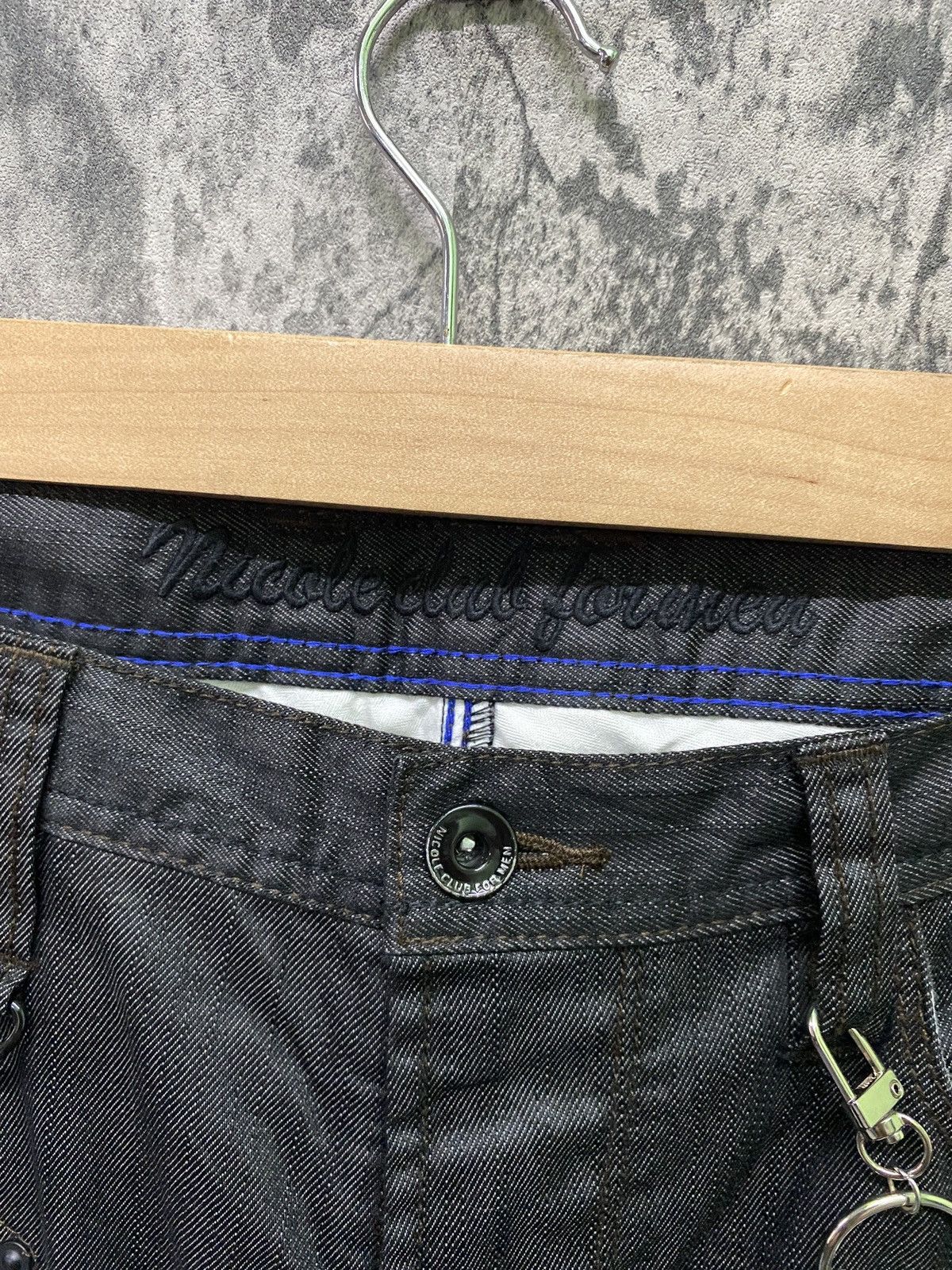 Designer × Japanese Brand × Matsuda NICOLE CLUB FOR MEN Wax Cropped Pant Size US 32 / EU 48 - 9 Thumbnail