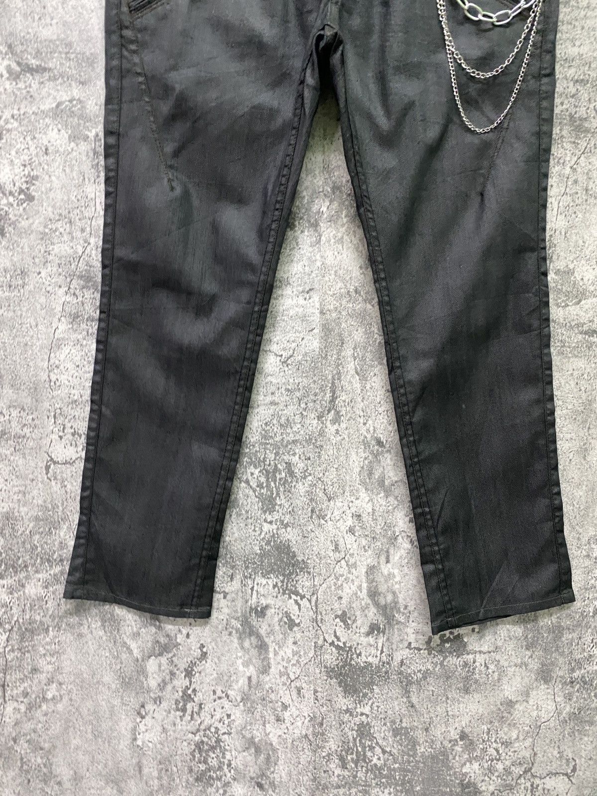 Designer × Japanese Brand × Matsuda NICOLE CLUB FOR MEN Wax Cropped Pant Size US 32 / EU 48 - 8 Thumbnail