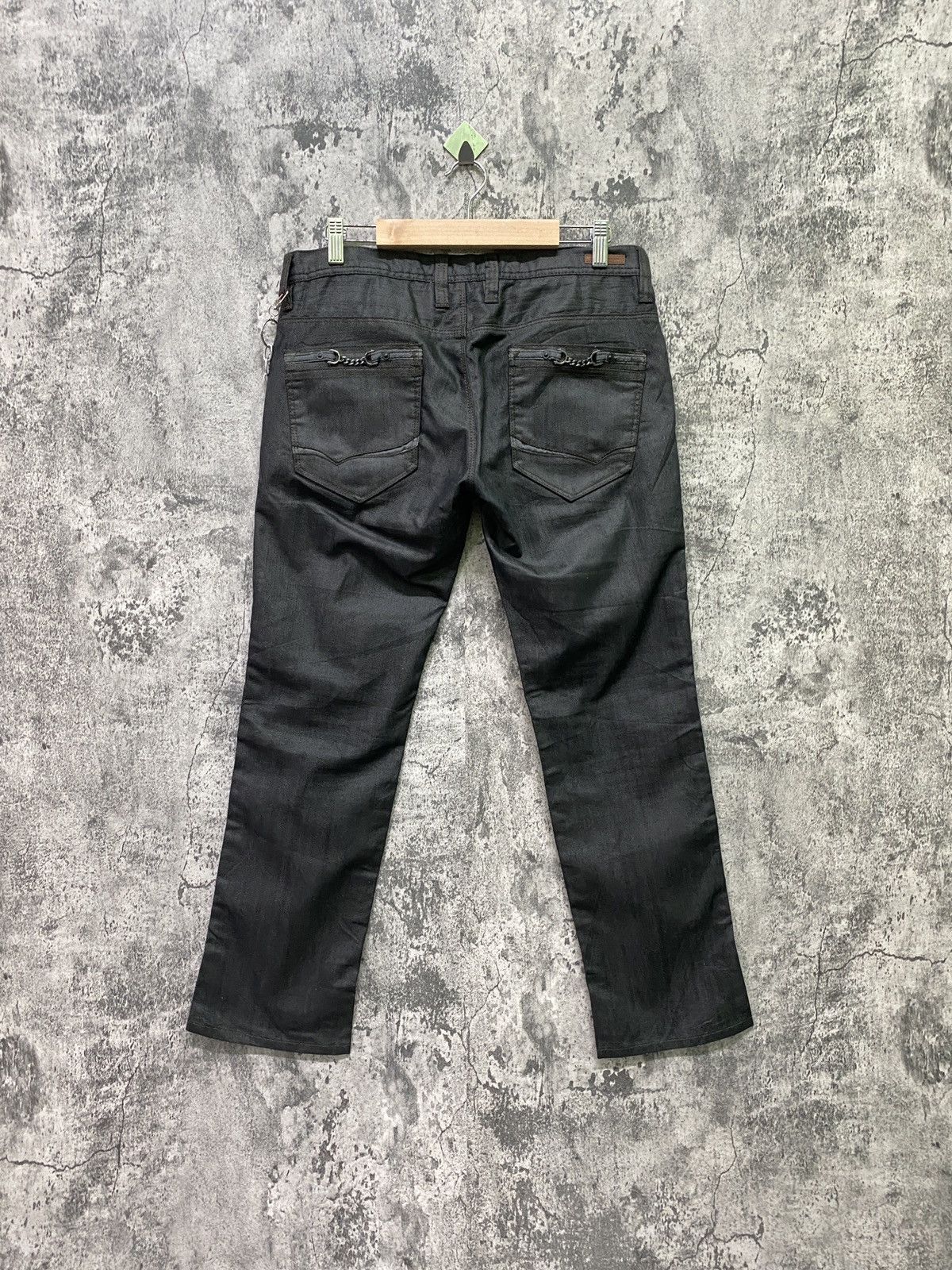 Designer × Japanese Brand × Matsuda NICOLE CLUB FOR MEN Wax Cropped Pant Size US 32 / EU 48 - 2 Thumbnail
