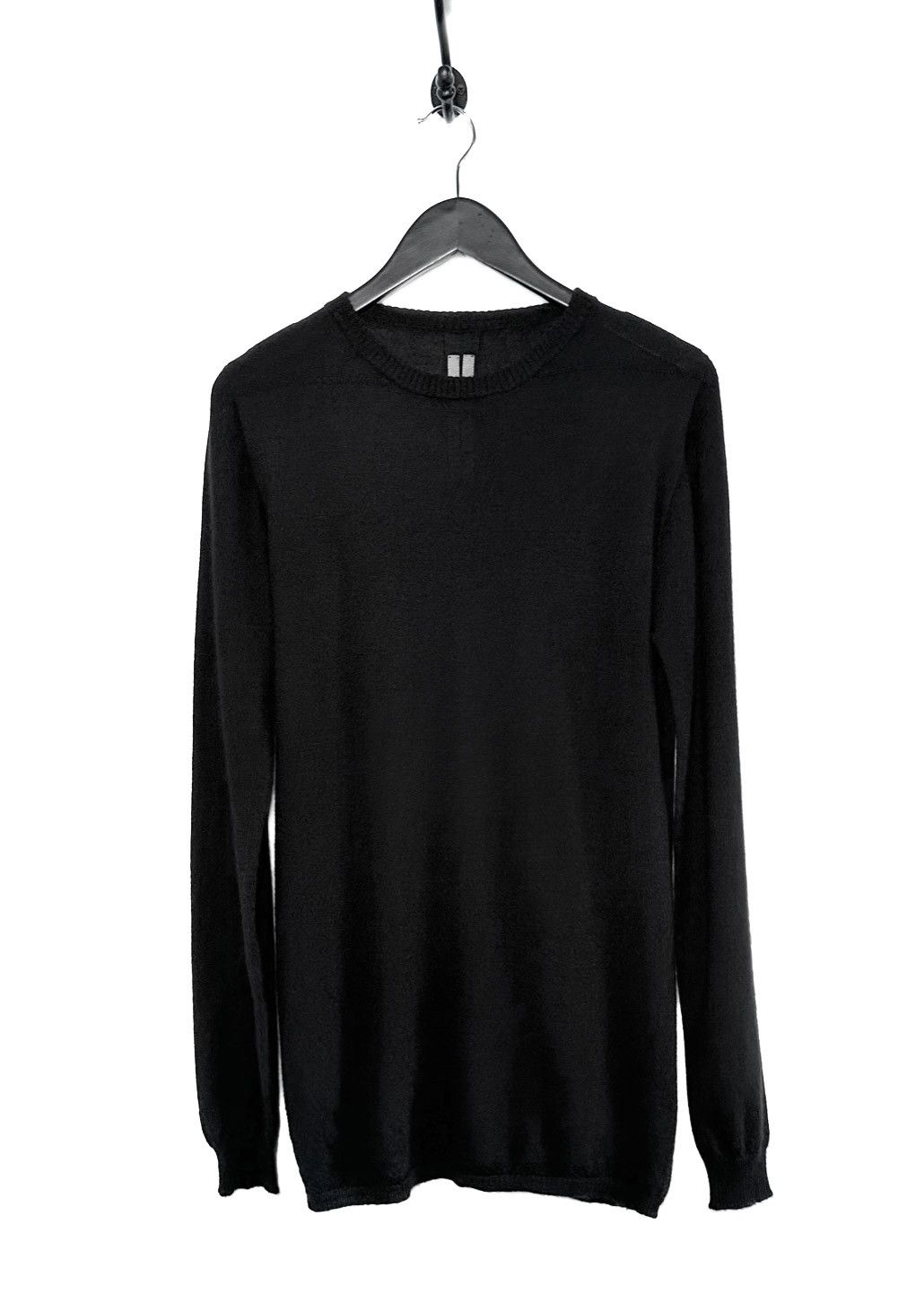Rick Owens FW21 Gethsemane Black Cashmere Sweater