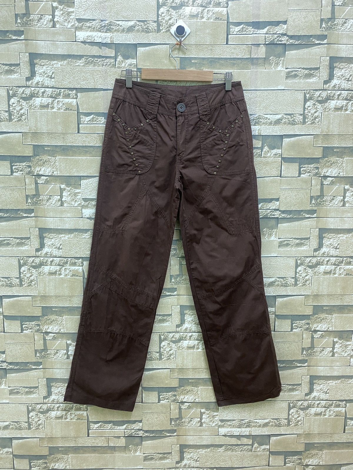 Japanese Brand × Vintage Japanese Unknown Reconstructed Style Rare Pant Size US 26 / EU 42 - 1 Thumbnail