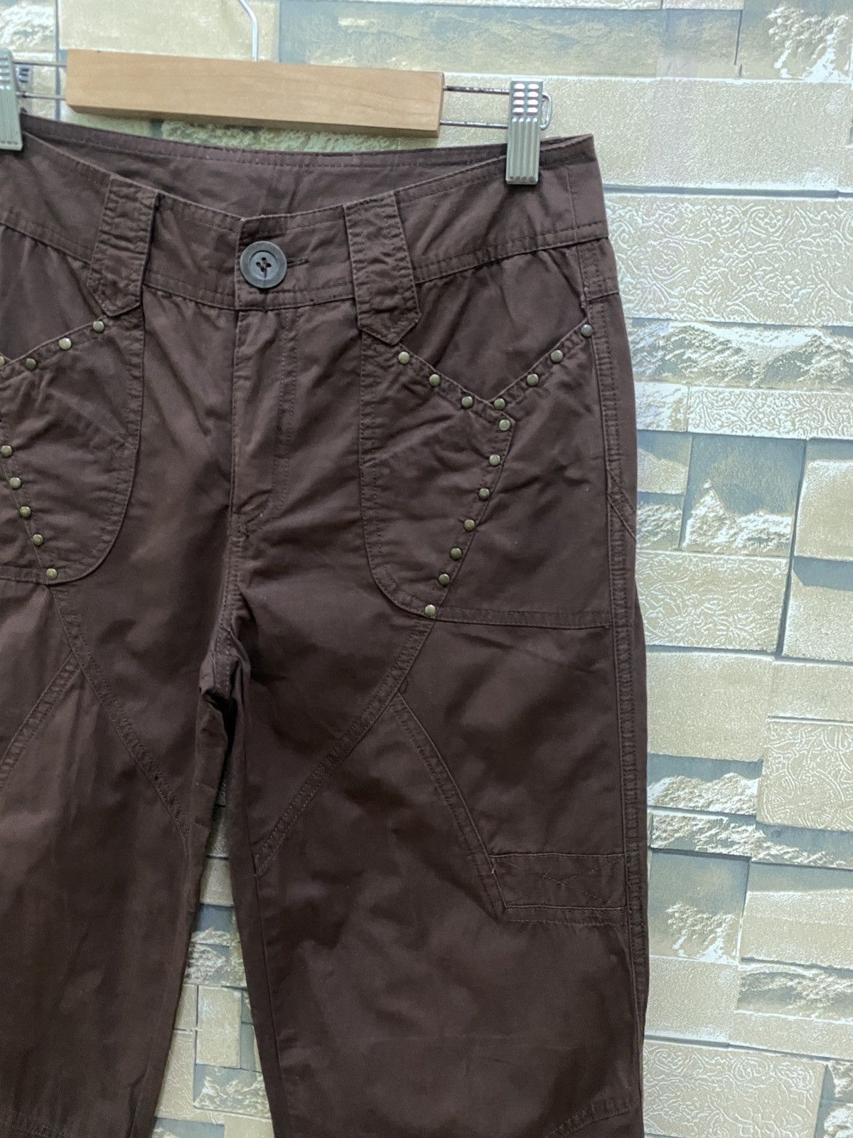 Japanese Brand × Vintage Japanese Unknown Reconstructed Style Rare Pant Size US 26 / EU 42 - 4 Thumbnail