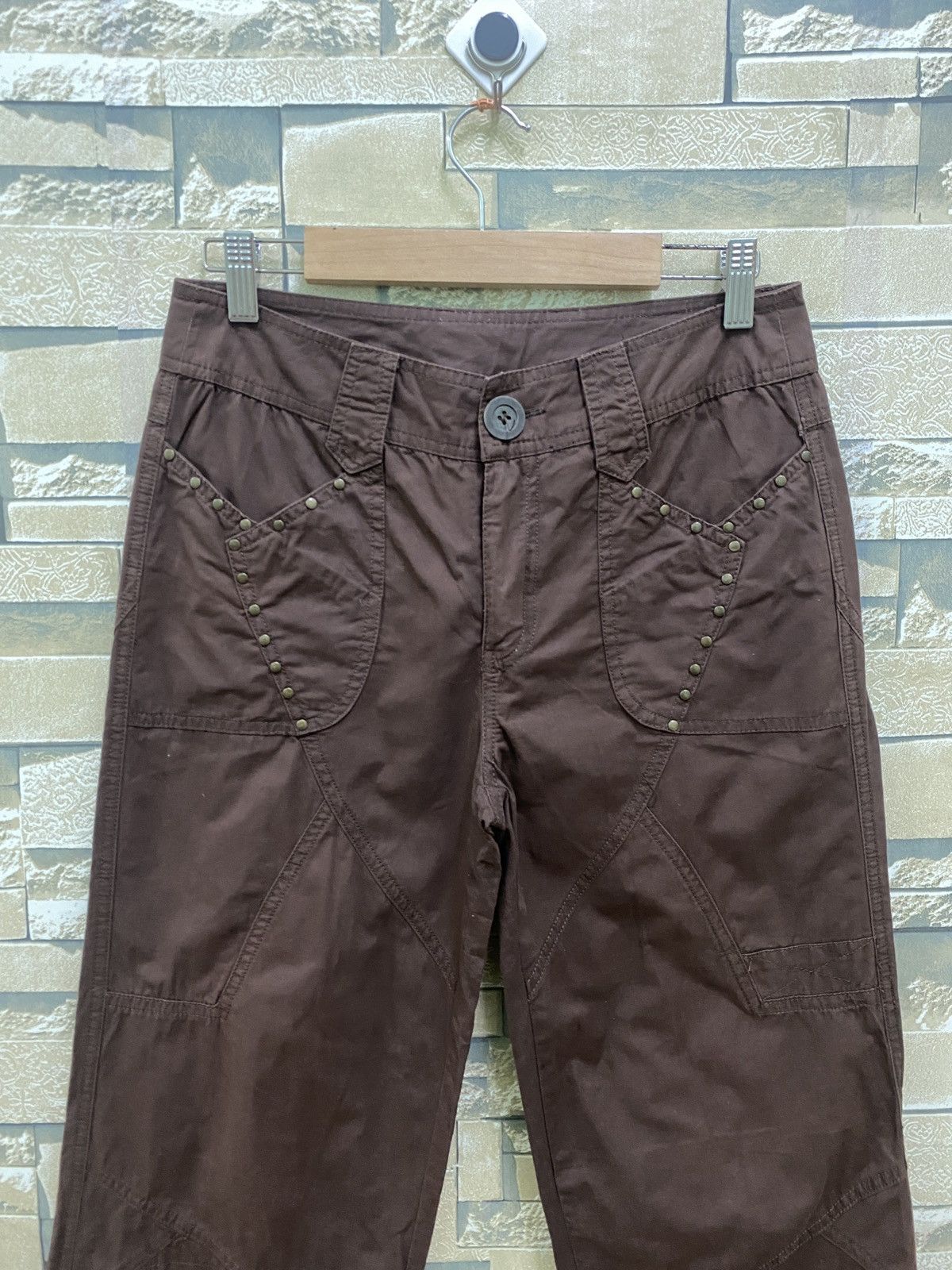 Japanese Brand × Vintage Japanese Unknown Reconstructed Style Rare Pant Size US 26 / EU 42 - 3 Thumbnail
