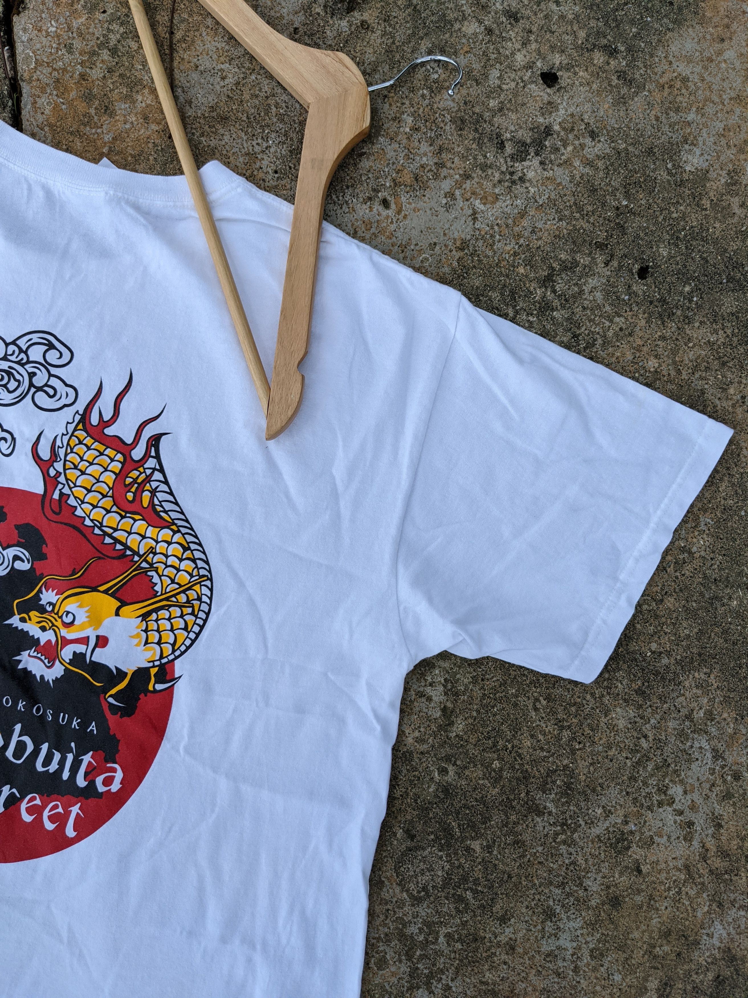 Anvil × Vintage Vintage Y2K Yokosuka Dobuita Street Spellout Size US XL / EU 56 / 4 - 5 Thumbnail