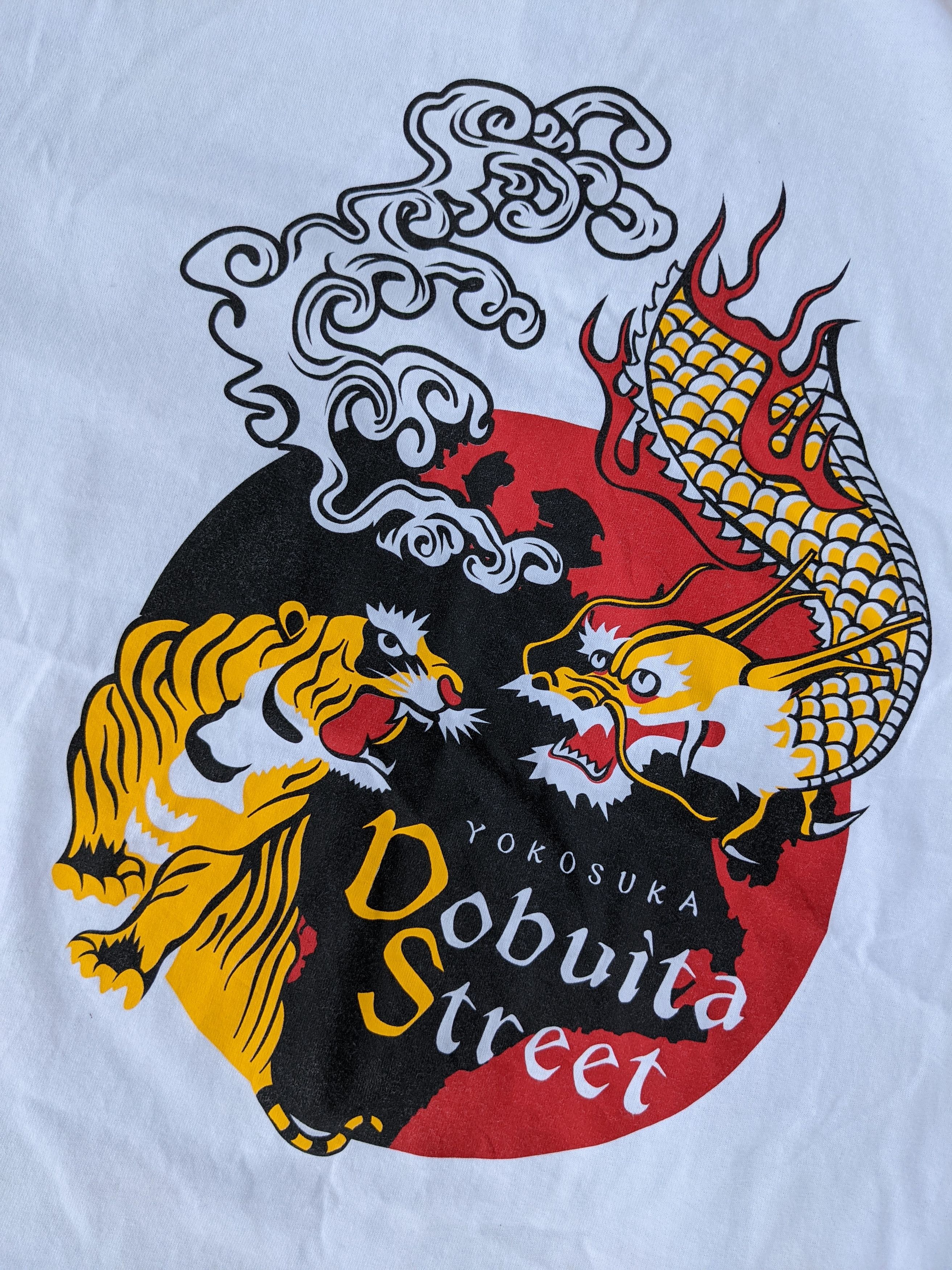 Anvil × Vintage Vintage Y2K Yokosuka Dobuita Street Spellout Size US XL / EU 56 / 4 - 8 Thumbnail