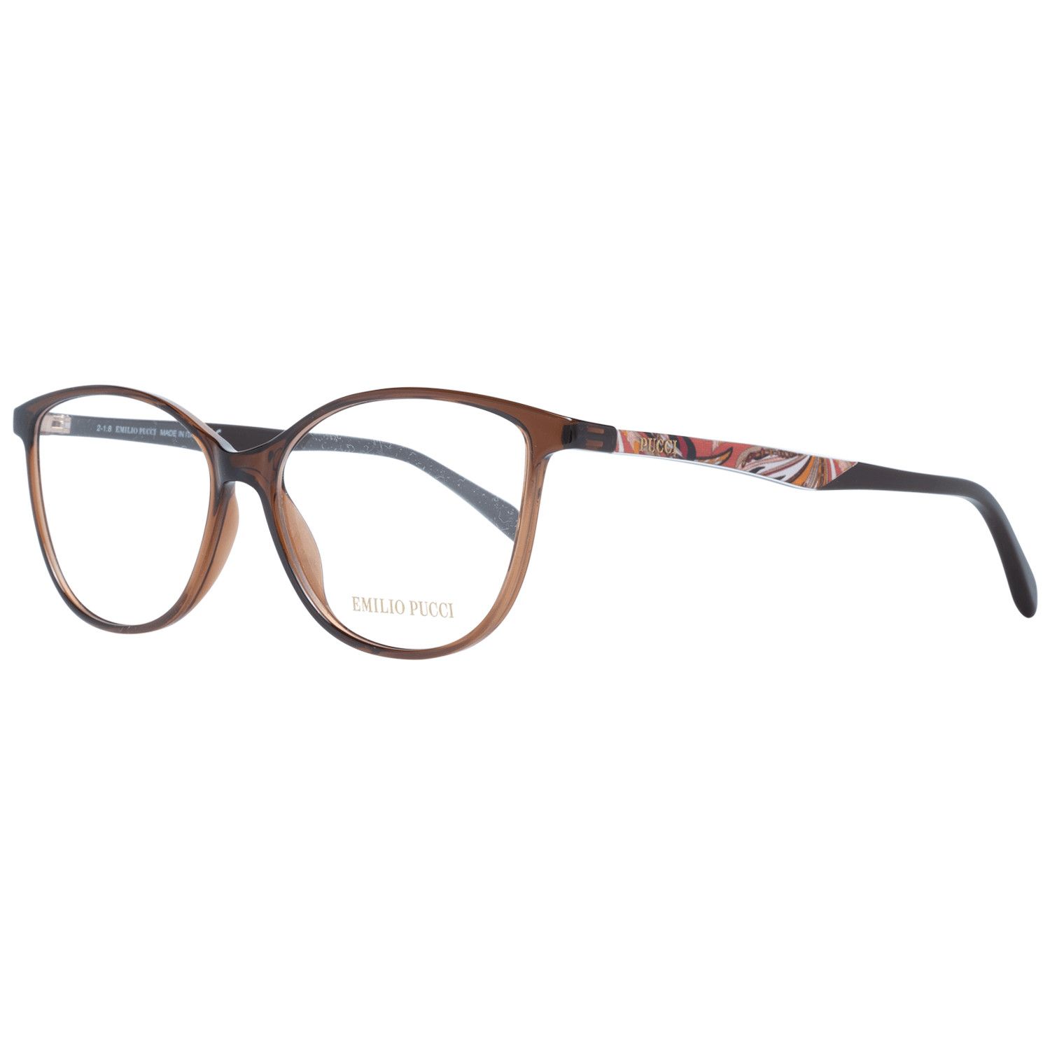 Emilio Pucci Brown Metal Glasses (Frames)