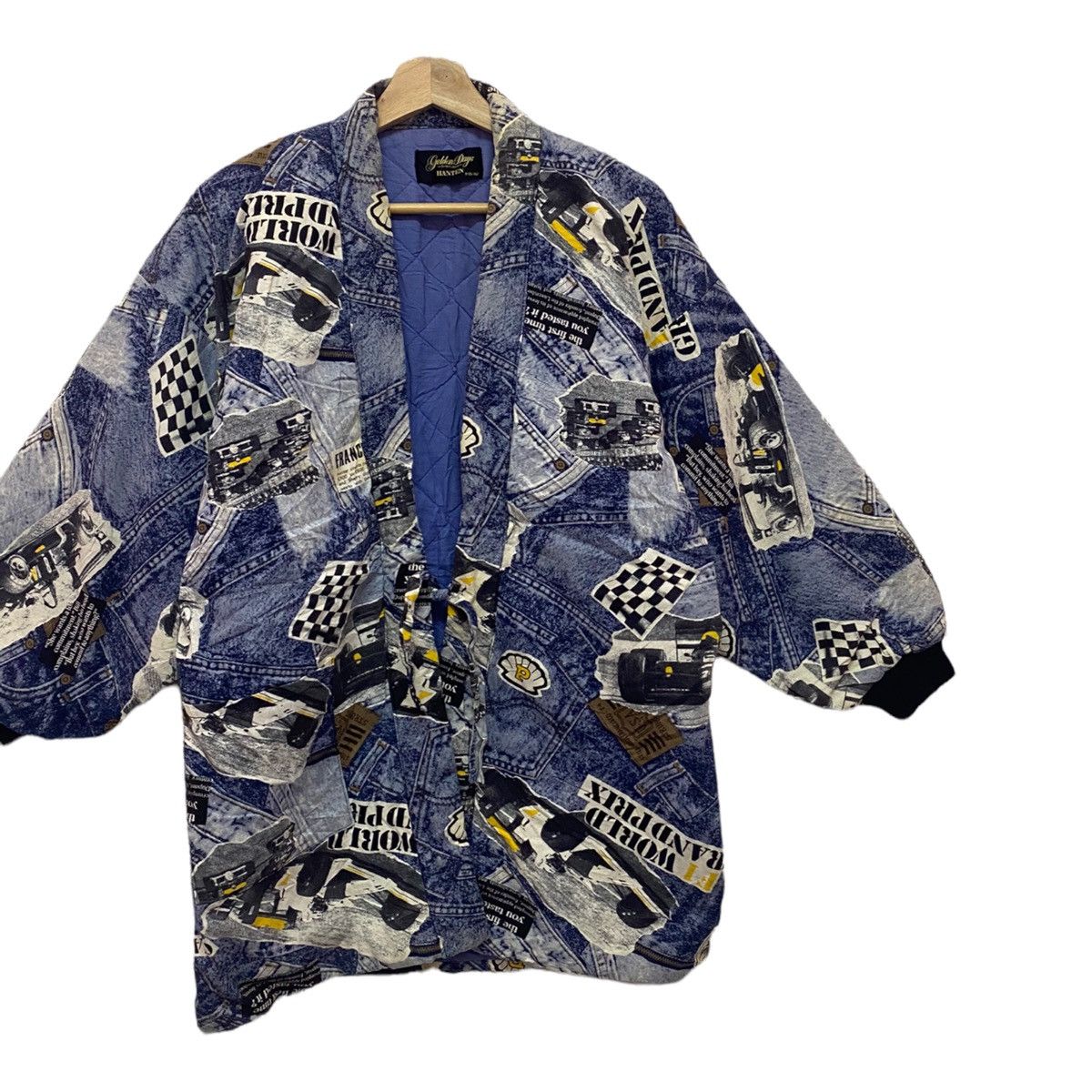Ferrari RARE‼️F1 GRANDPRIX FERRARI DESIGN KIMONO HANTEN JACKET Size US M / EU 48-50 / 2 - 7 Thumbnail