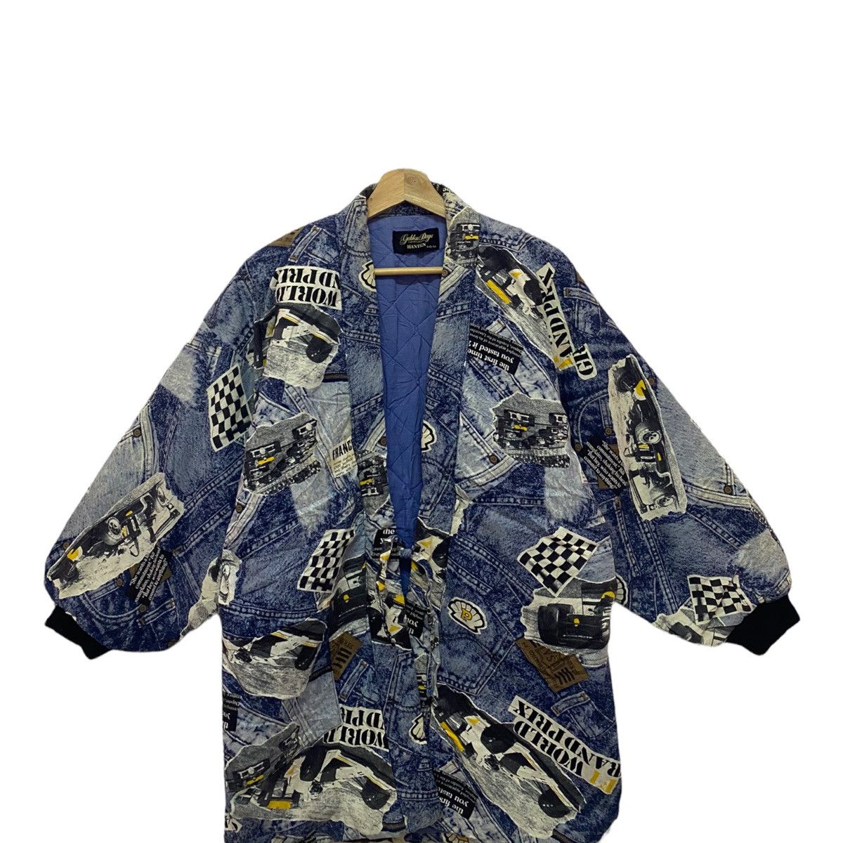 Ferrari RARE‼️F1 GRANDPRIX FERRARI DESIGN KIMONO HANTEN JACKET Size US M / EU 48-50 / 2 - 4 Thumbnail