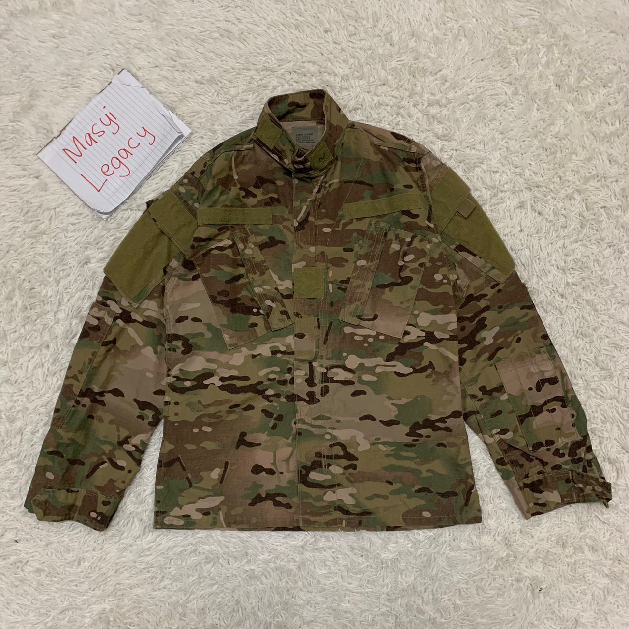 Camo military jacket