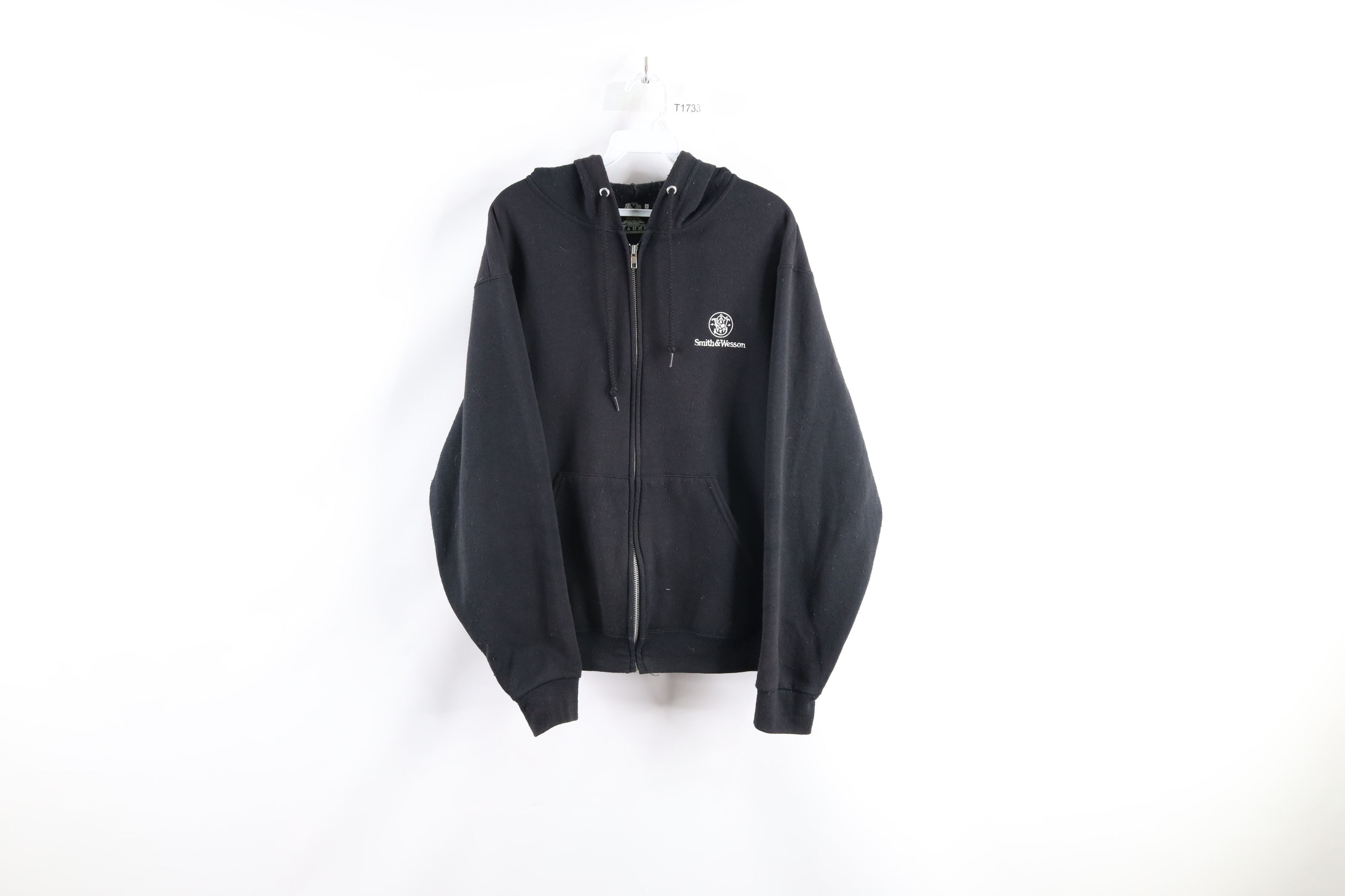 Smith and wesson hoodie zip black