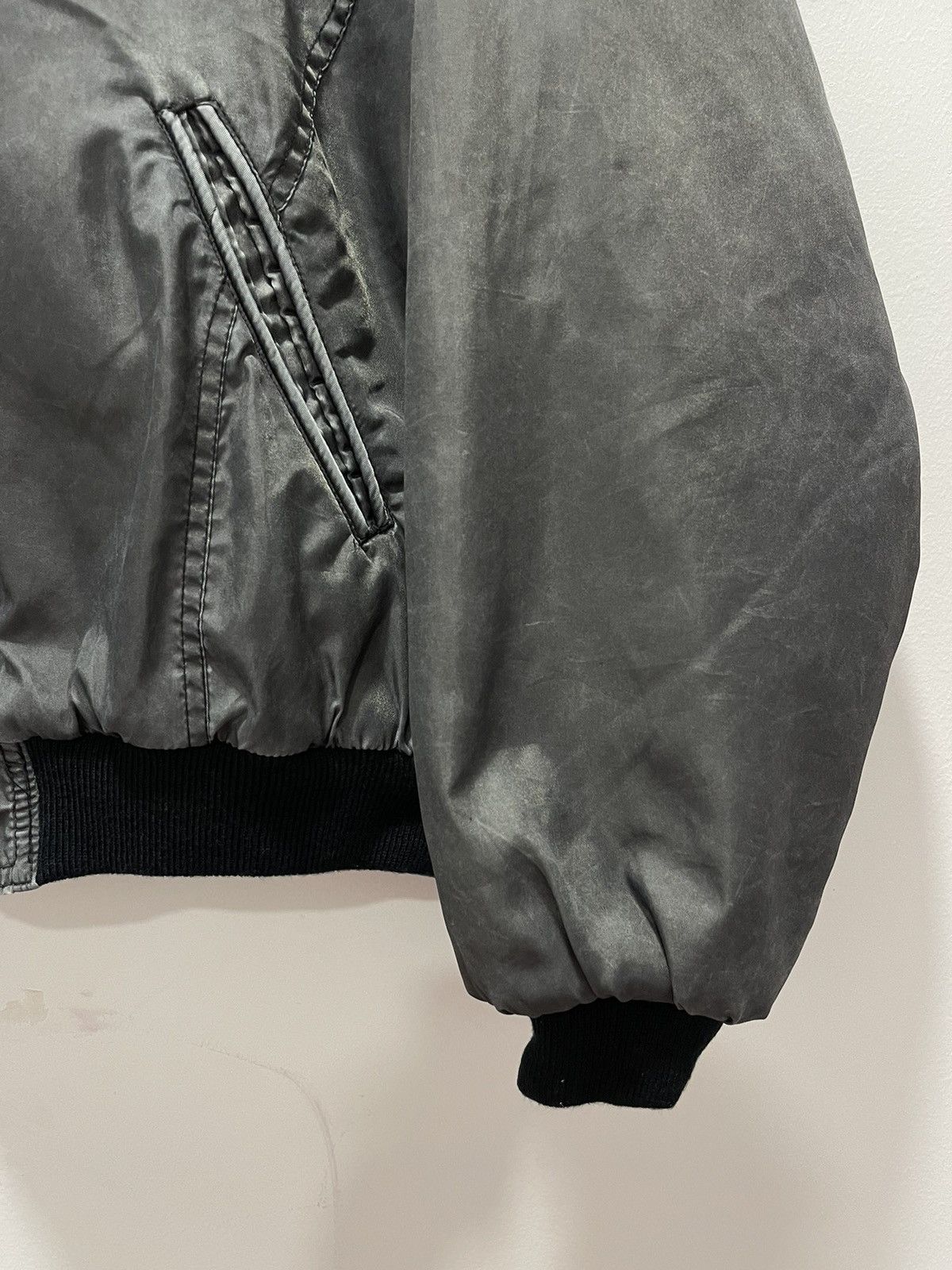 Levi's VINTAGE LEVI STARAUSS SPELL OUT KANYE STYLE BOMBER JACKET Size US M / EU 48-50 / 2 - 9 Thumbnail