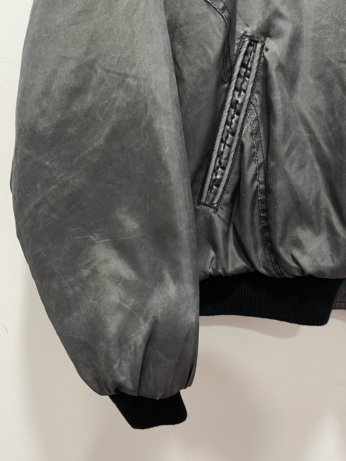Levi's VINTAGE LEVI STARAUSS SPELL OUT KANYE STYLE BOMBER JACKET Size US M / EU 48-50 / 2 - 10 Thumbnail