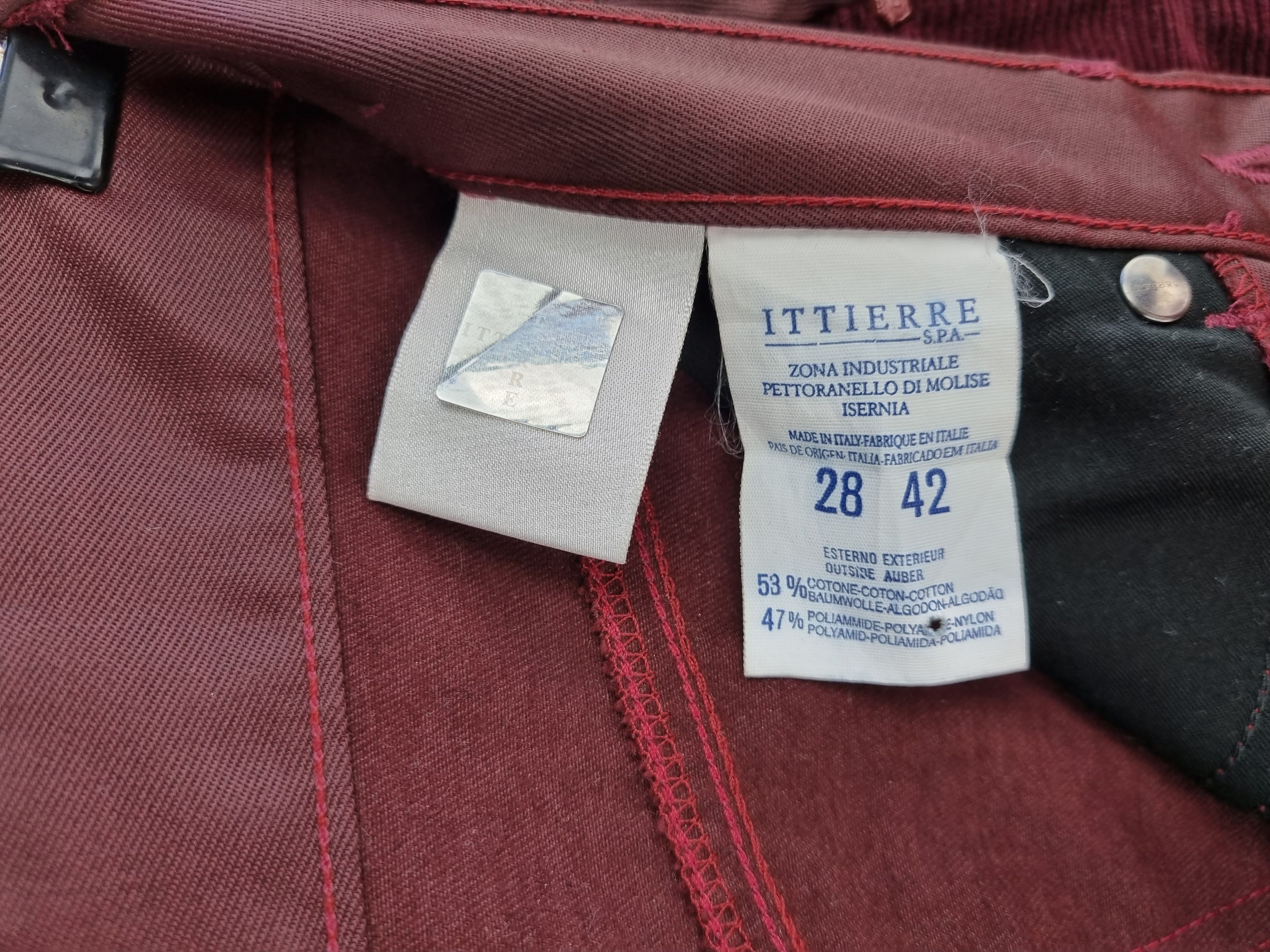 Versace × Versace Jeans Couture Rare 90s Versace Jeans Signature Waxed Pants Size 28" / US 6 / IT 42 - 8 Thumbnail