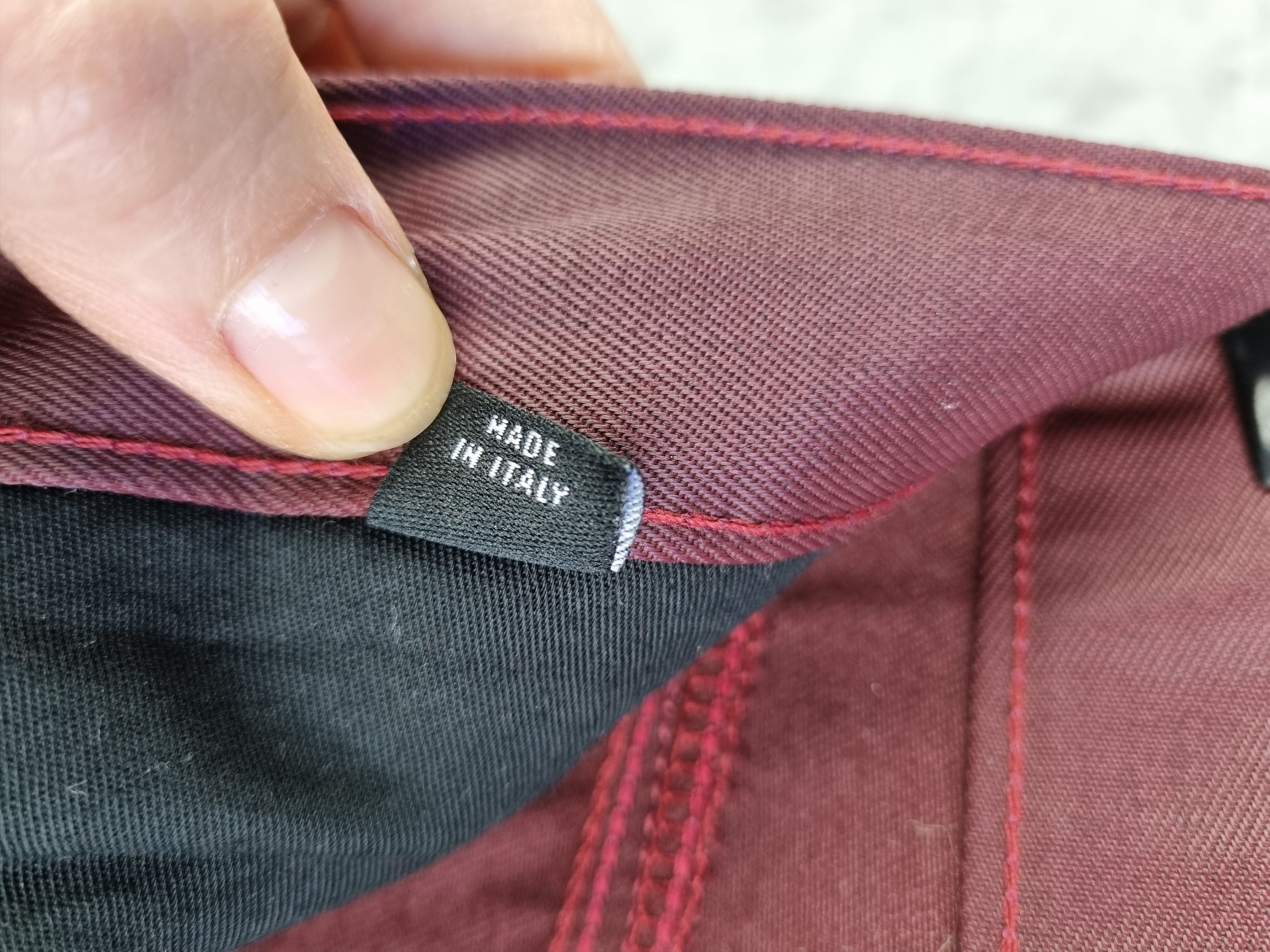Versace × Versace Jeans Couture Rare 90s Versace Jeans Signature Waxed Pants Size 28" / US 6 / IT 42 - 10 Thumbnail