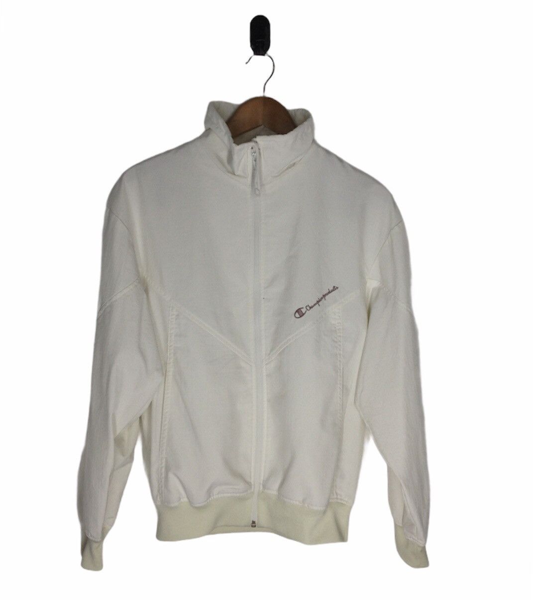 image of Champion Jaspo Jackets in White, Men's (Size Large)