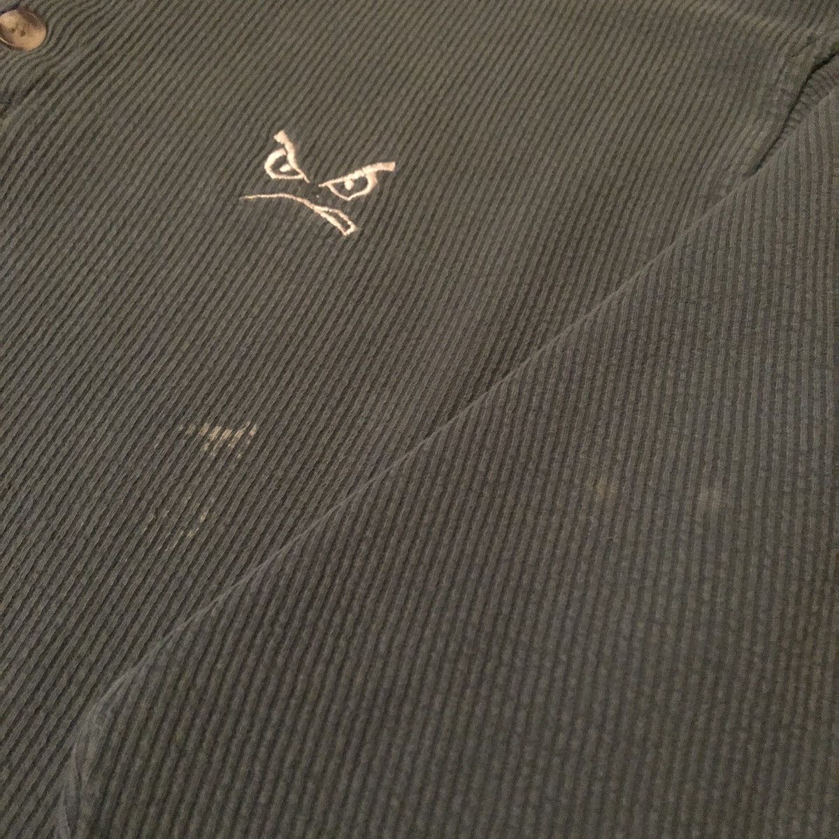 Other Vintage 1990s Bad Boy Club Mad 1/4 Button Longsleeve Shirt Size US L / EU 52-54 / 3 - 7 Thumbnail