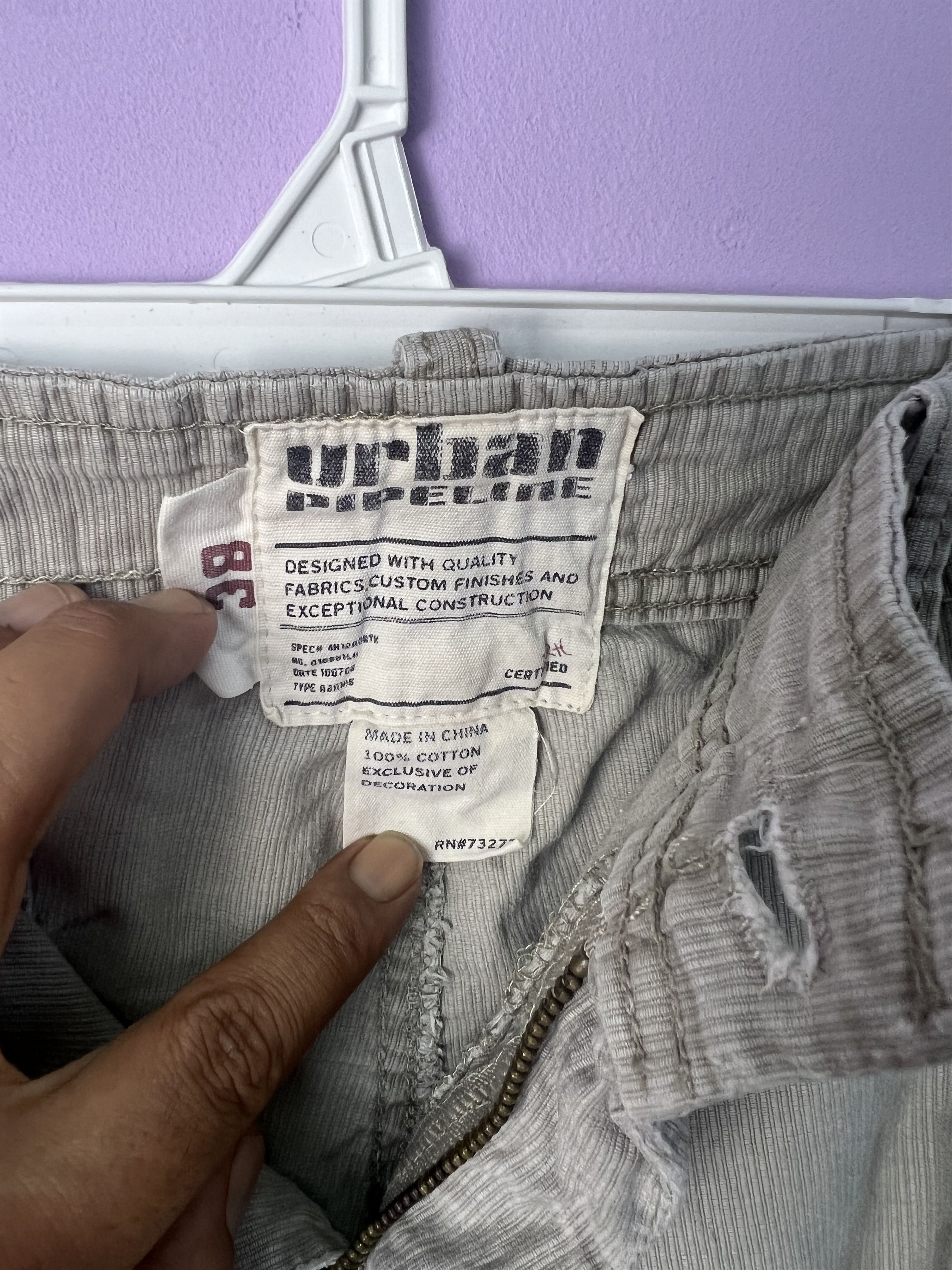 Urban Pipeline 🔥Distressed Vintage Urban Pipeline Cargo Pants Size US 40 / EU 56 - 18 Thumbnail