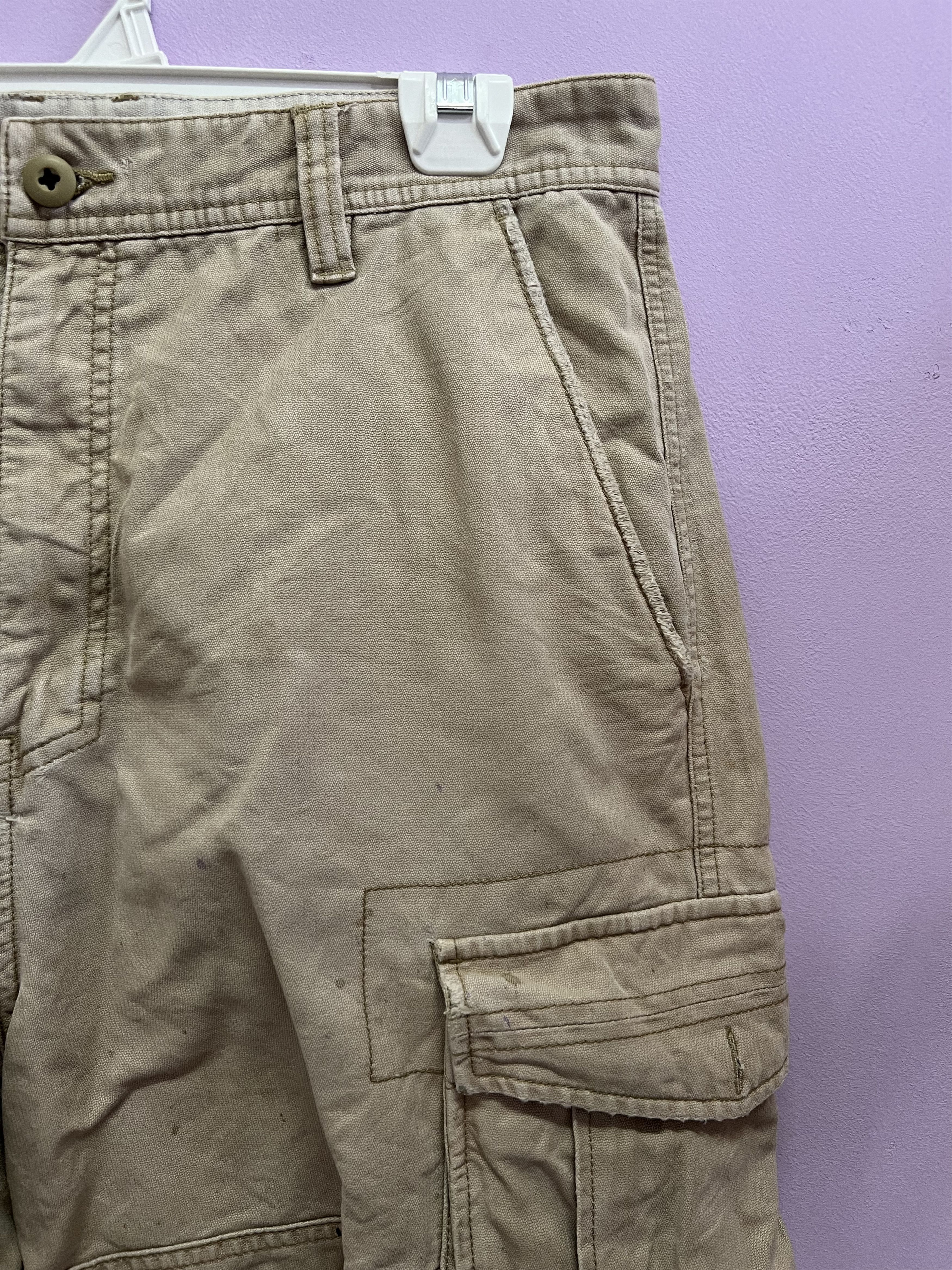 Ocean Pacific 🔥Distressed Vintage Ocean Pacific Cargo Pants Size US 34 / EU 50 - 7 Thumbnail