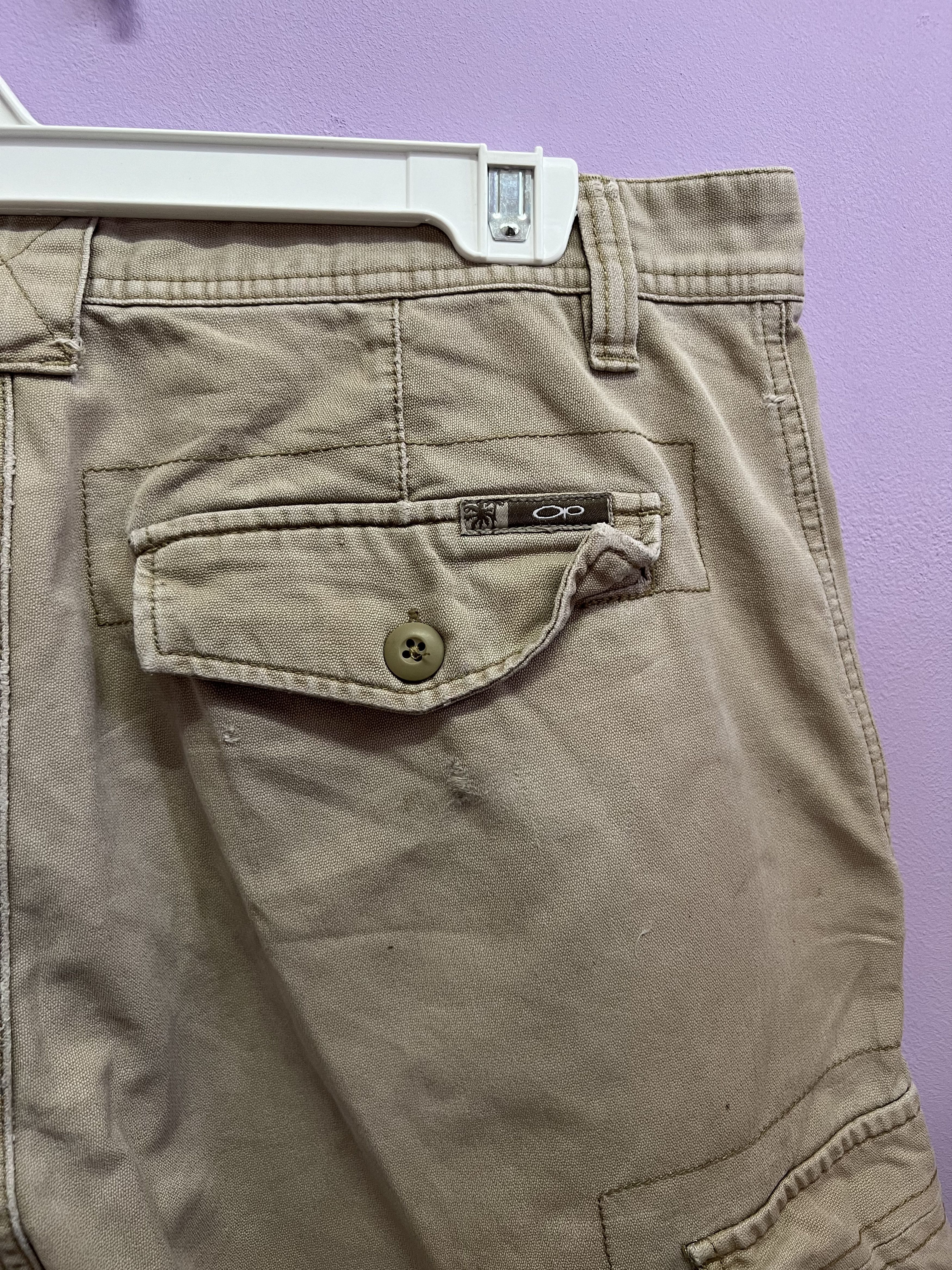 Ocean Pacific 🔥Distressed Vintage Ocean Pacific Cargo Pants Size US 34 / EU 50 - 10 Thumbnail