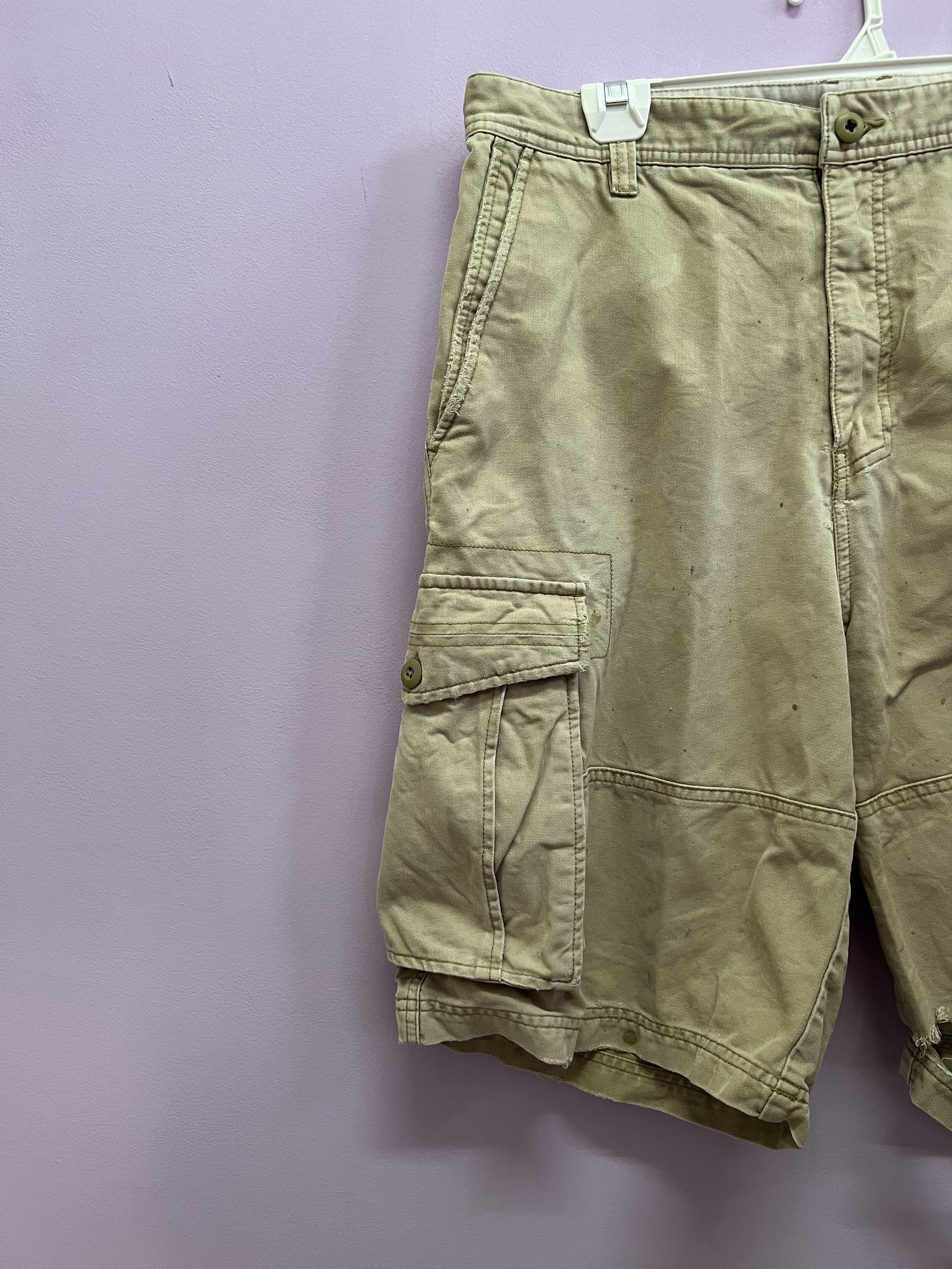 Ocean Pacific 🔥Distressed Vintage Ocean Pacific Cargo Pants Size US 34 / EU 50 - 3 Thumbnail