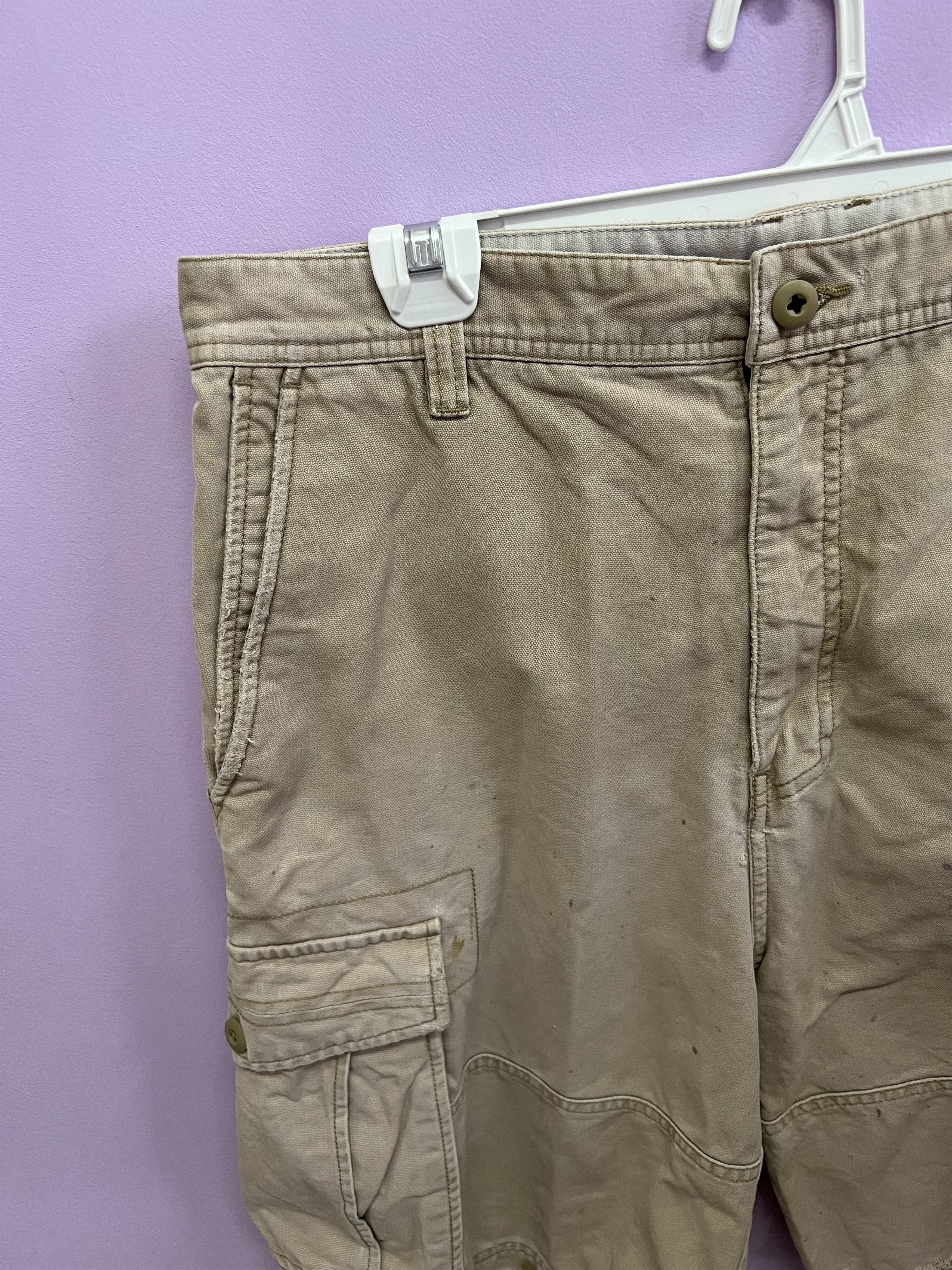 Ocean Pacific 🔥Distressed Vintage Ocean Pacific Cargo Pants Size US 34 / EU 50 - 8 Thumbnail