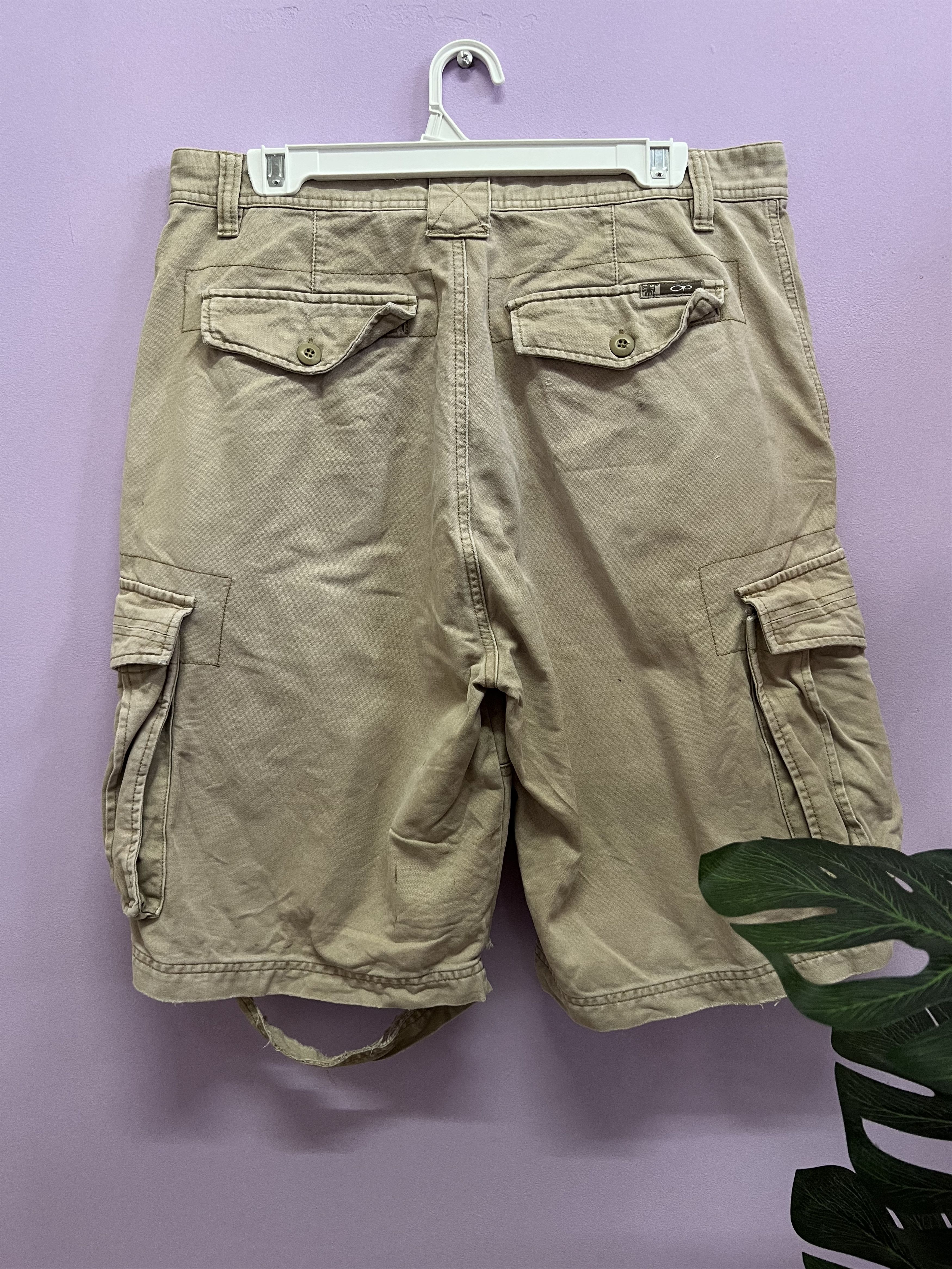 Ocean Pacific 🔥Distressed Vintage Ocean Pacific Cargo Pants Size US 34 / EU 50 - 2 Thumbnail