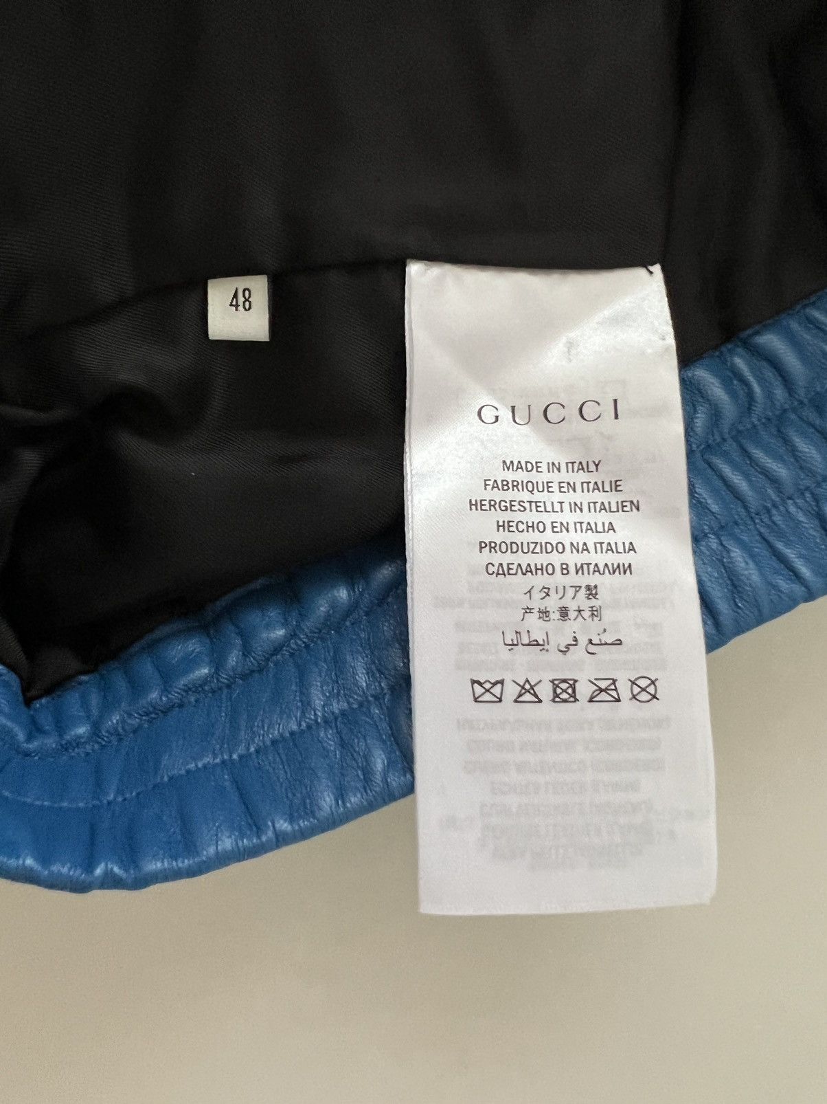 Gucci $3.3k Gucci Leather Jogging Pant Size US 32 / EU 48 - 9 Thumbnail