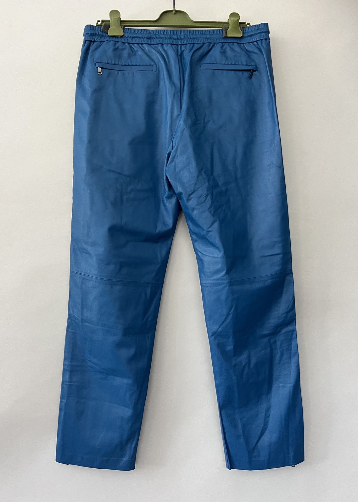 Gucci $3.3k Gucci Leather Jogging Pant Size US 32 / EU 48 - 5 Thumbnail