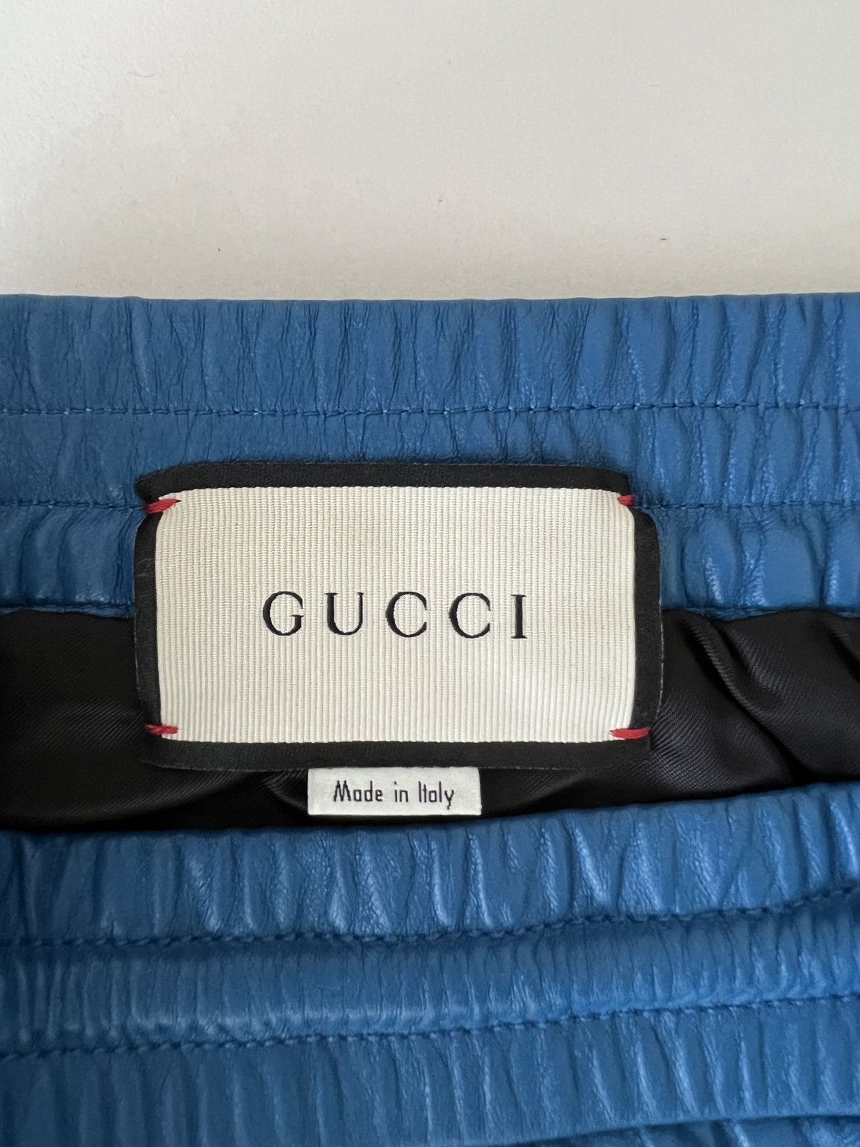 Gucci $3.3k Gucci Leather Jogging Pant Size US 32 / EU 48 - 8 Thumbnail