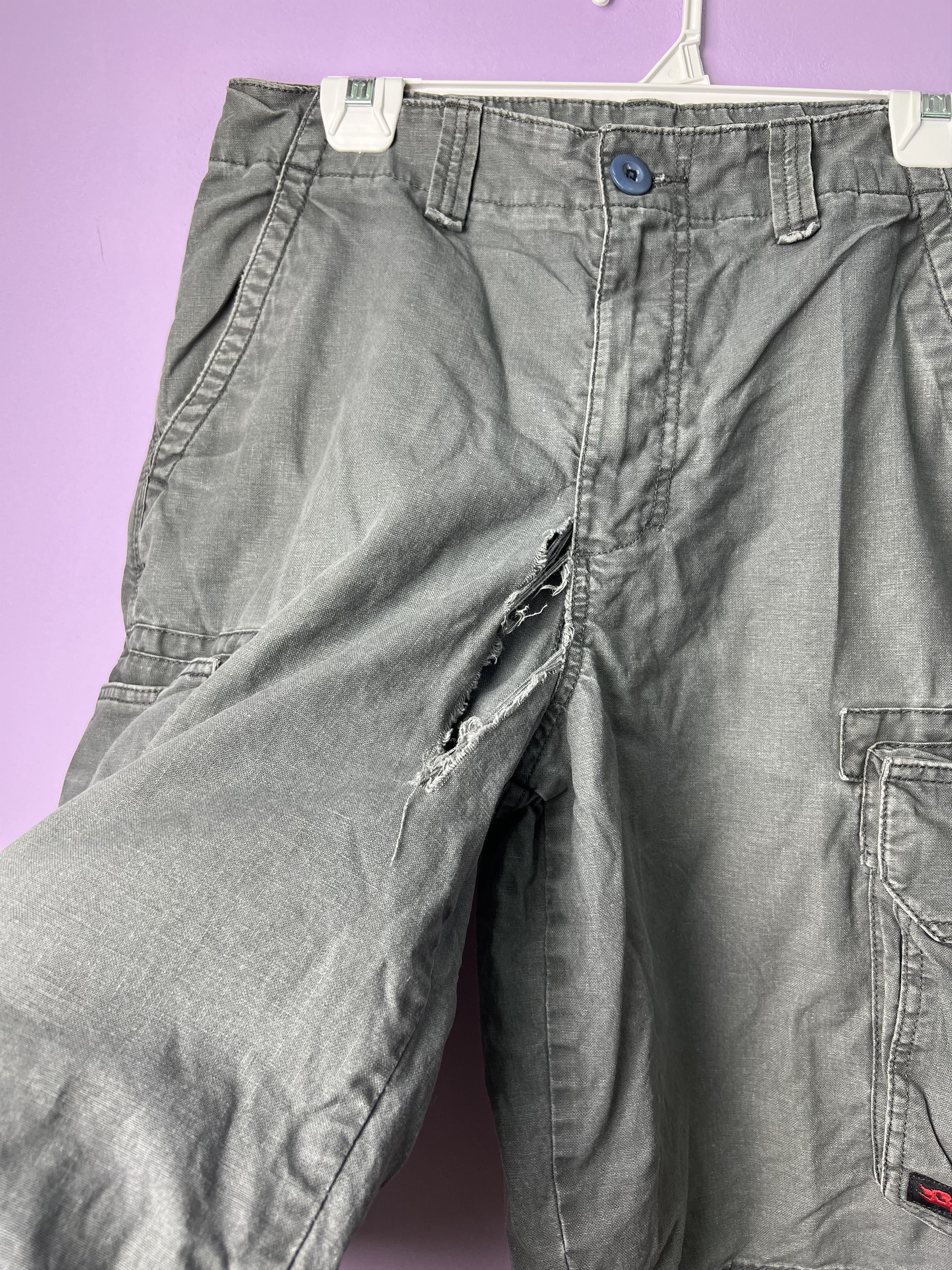 Tony Hawk 🔥Distressed Tony Hawk Skateboarding Cargo Pants Size US 32 / EU 48 - 7 Thumbnail