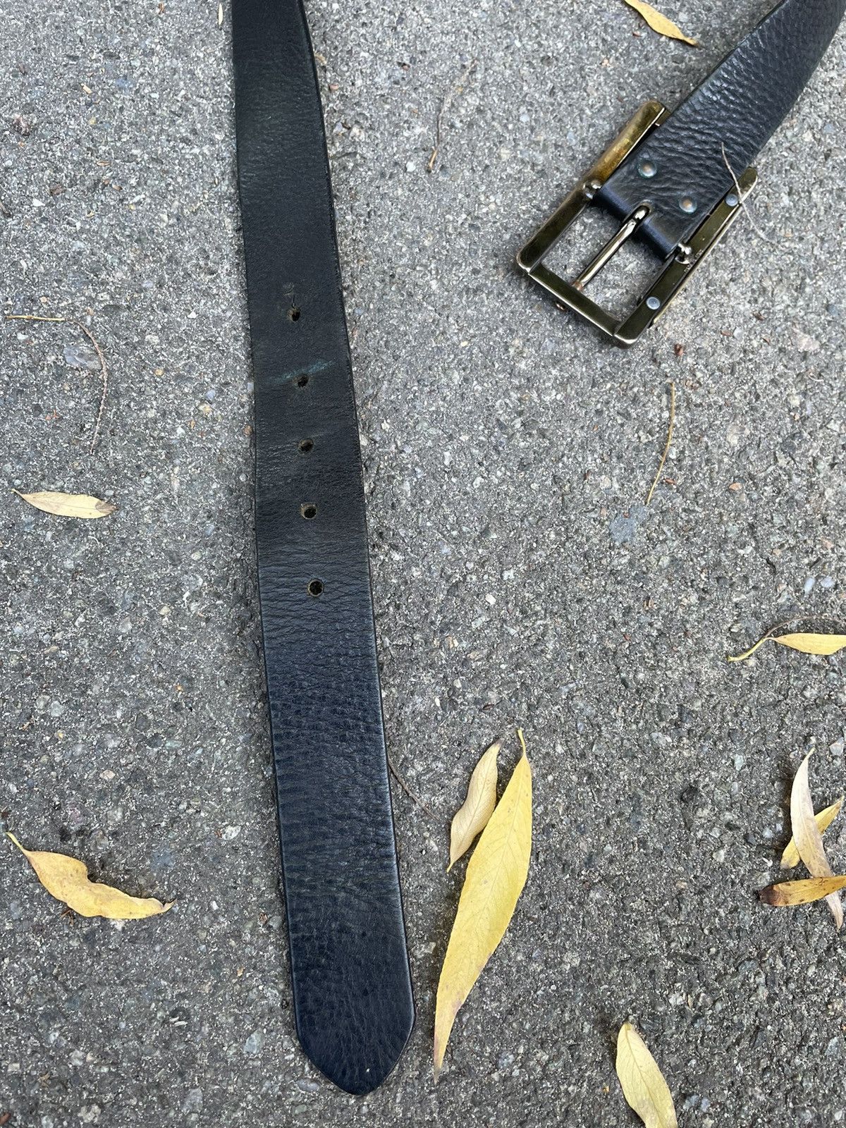 Diesel × Seditionaries Diesel Vintage Y2K Seditionaries Leather Belt Made in Italy Size ONE SIZE - 7 Thumbnail
