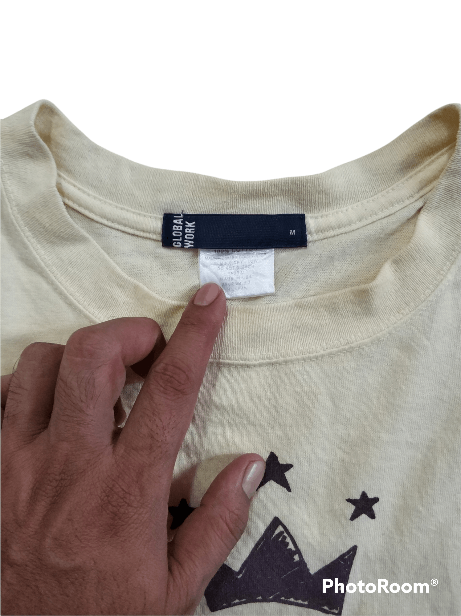 Global Work 🔥Vintage Global Work Mahatma Gandhi Tees Size US M / EU 48-50 / 2 - 4 Thumbnail
