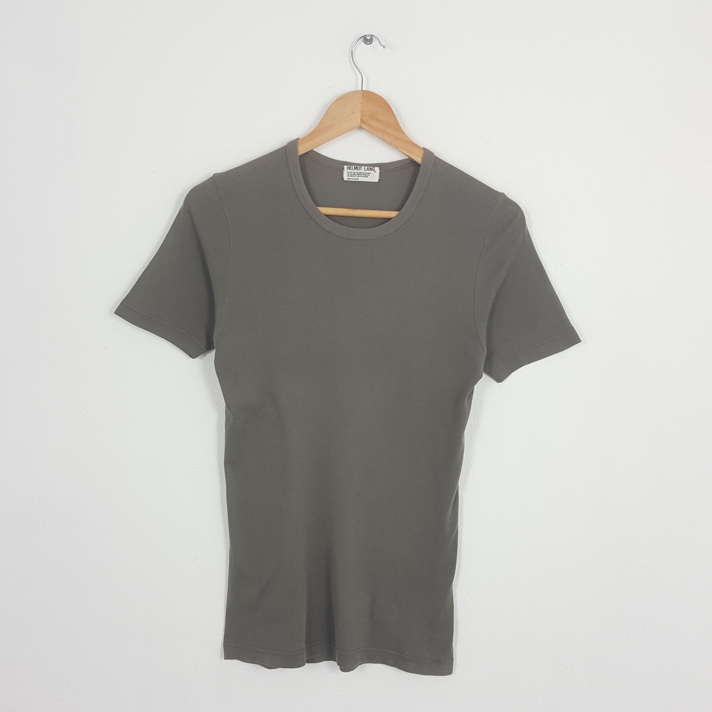 Helmut Lang × Japanese Brand × Vintage Vintage HELMUT LANG Italian Brand T-Shirt Made Japan Size S / US 4 / IT 40 - 1 Thumbnail