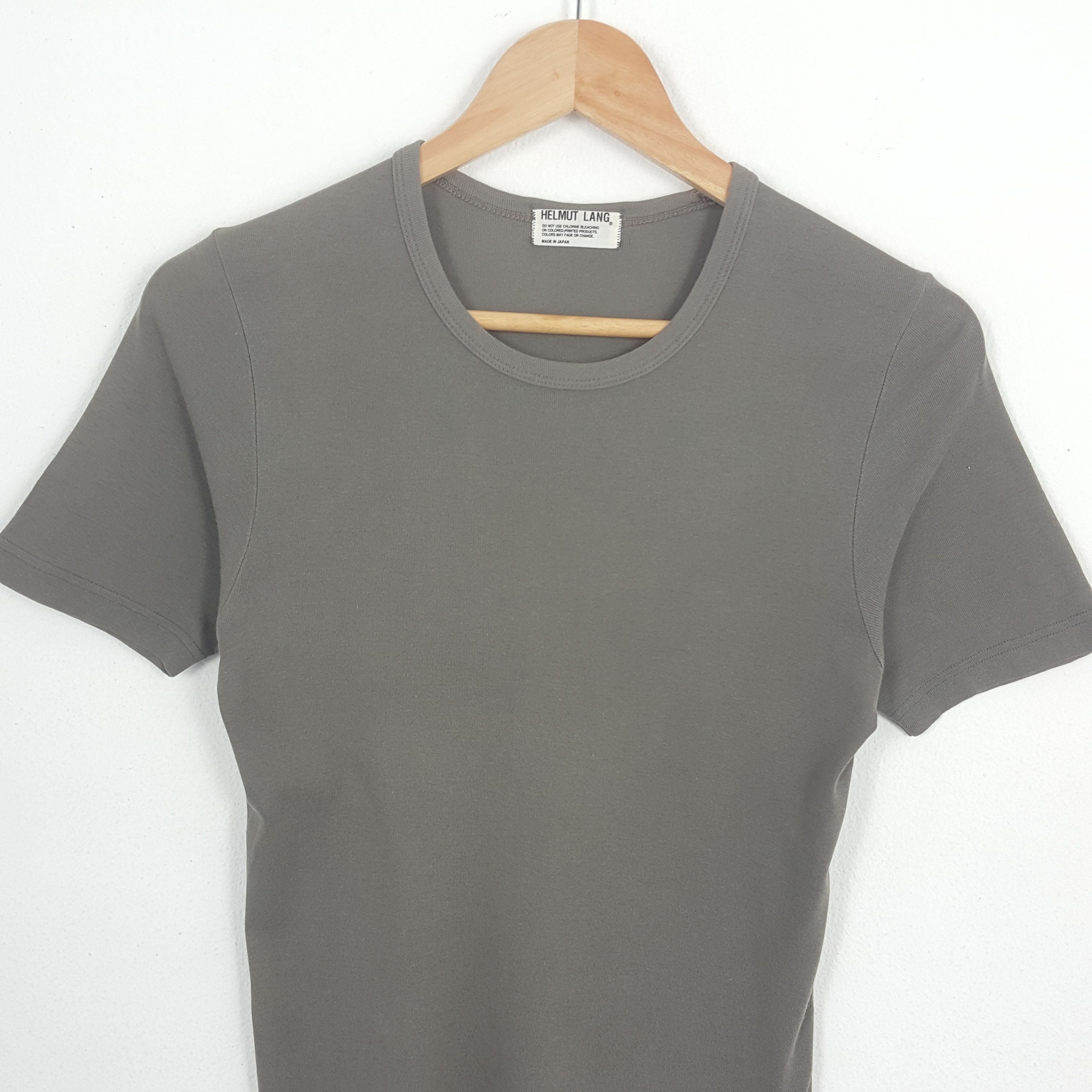 Helmut Lang × Japanese Brand × Vintage Vintage HELMUT LANG Italian Brand T-Shirt Made Japan Size S / US 4 / IT 40 - 2 Thumbnail