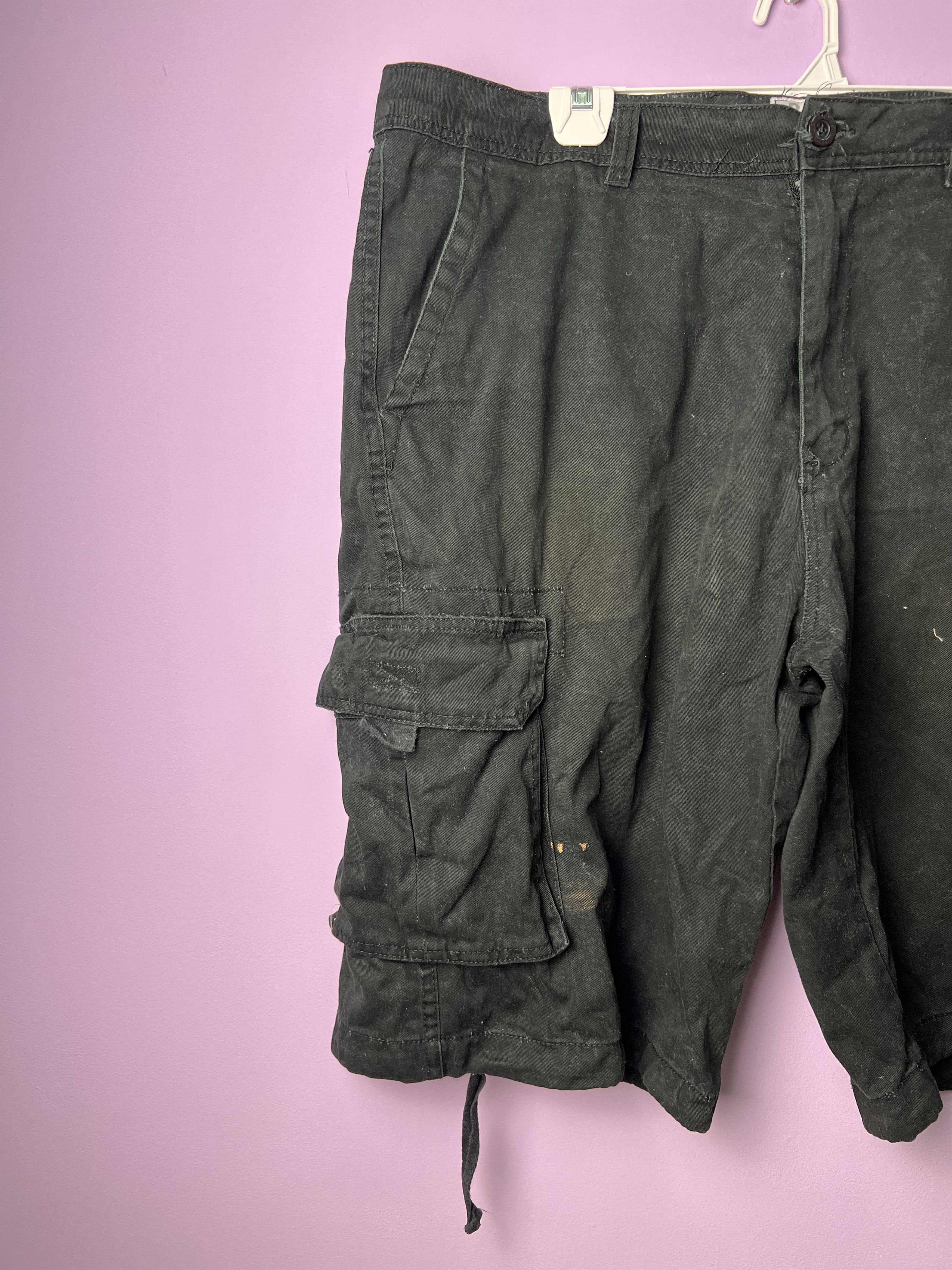 Japanese Brand 🔥Black Pro Club Cargo Pants Size US 41 - 3 Thumbnail